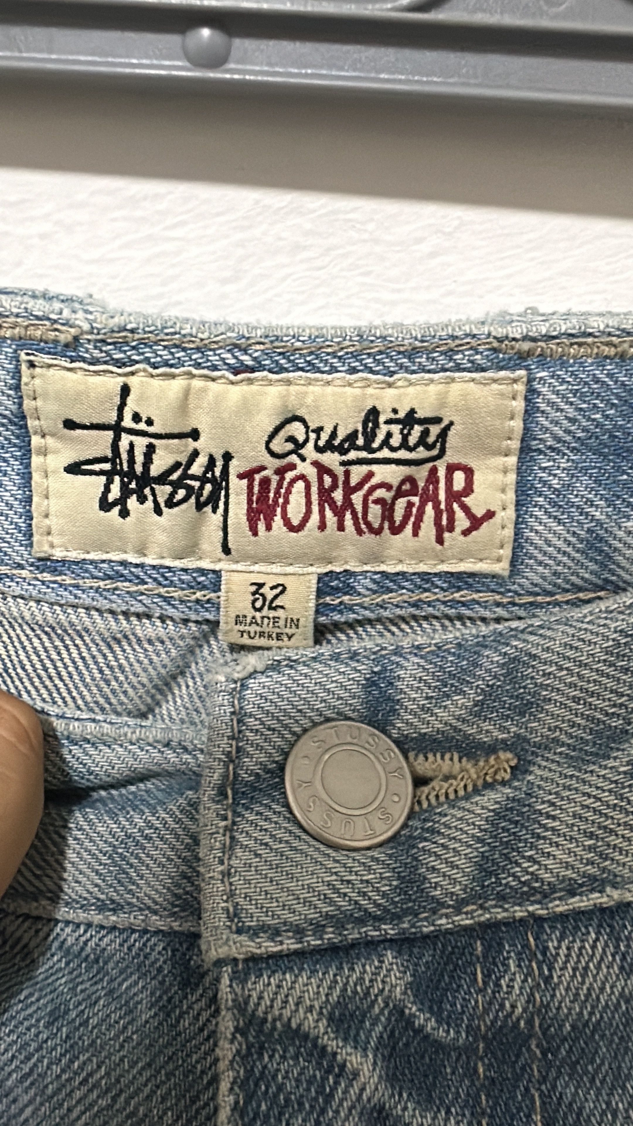 Stussy Stussy Double Knee Work Pant Light Blue Size 32 Size US 32 / EU 48 - 7 Thumbnail