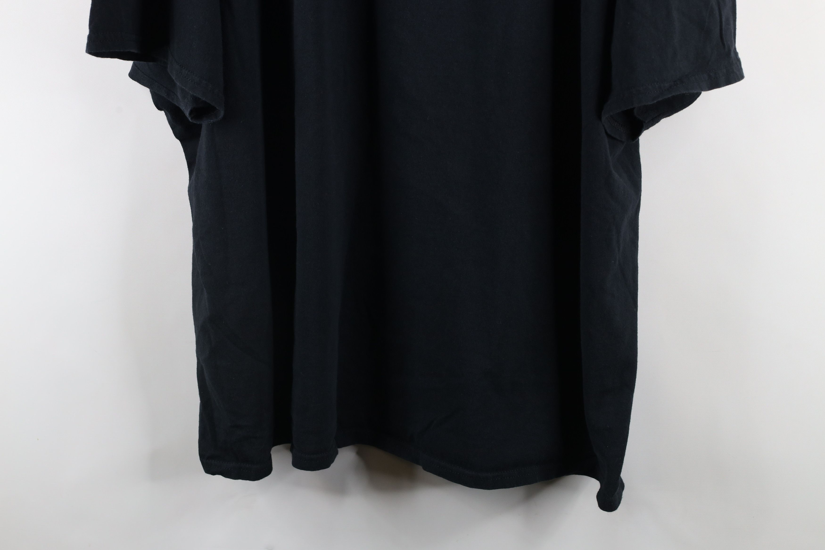 Vintage Vintage 90s Streetwear Short Sleeve T-Shirt Black Cotton Size US XXL / EU 58 / 5 - 3 Thumbnail