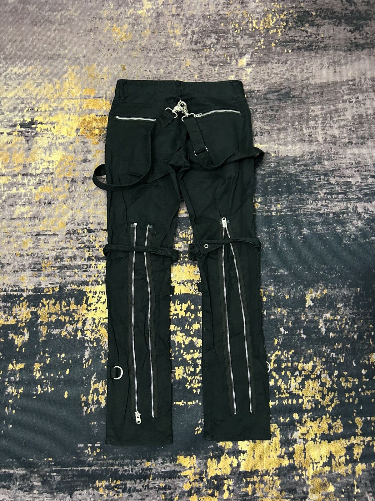 CIVARIZE Cavarize Bondage Punk Suspender Pants Size US 28 / EU 44 - 3 Thumbnail