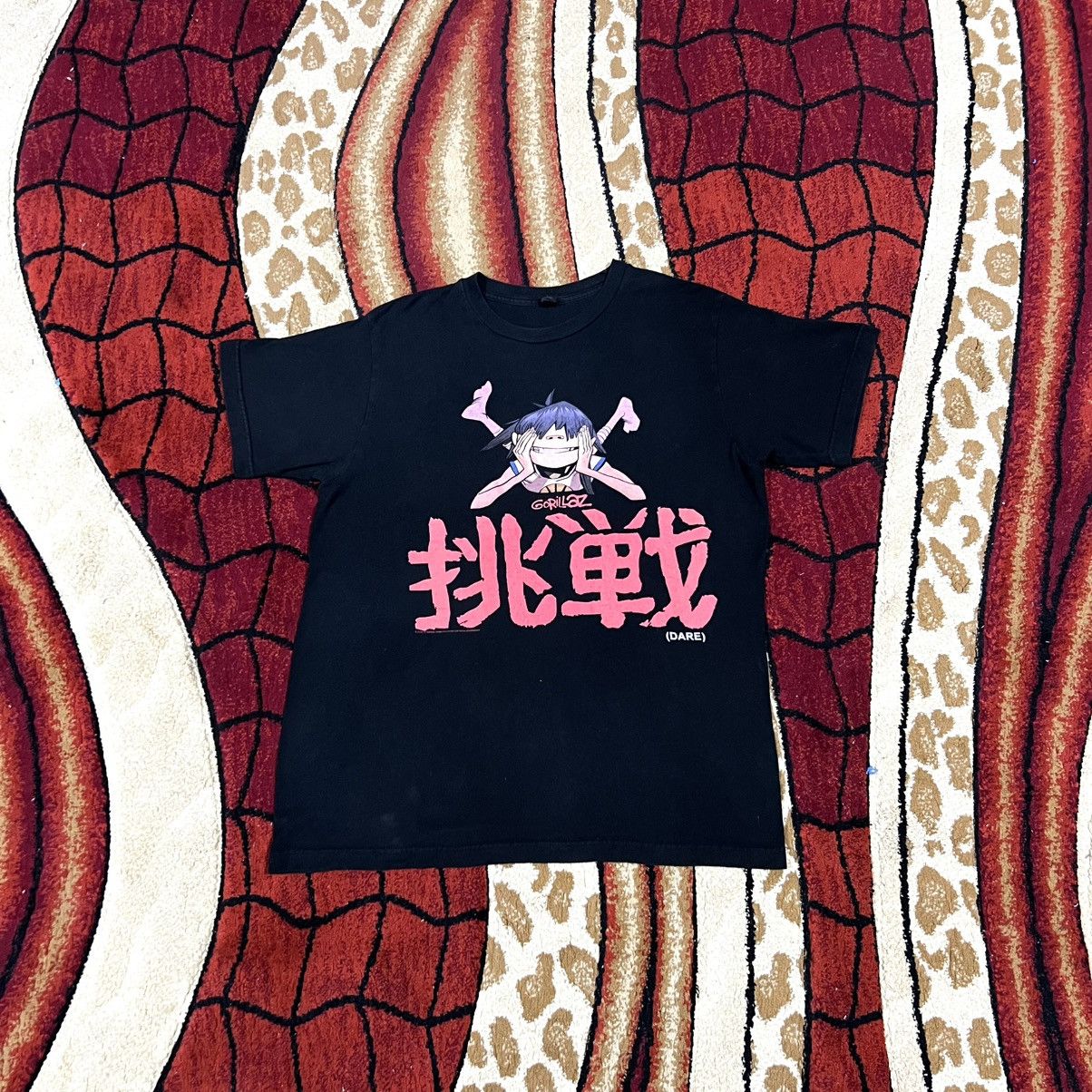 Band Tees Vintage 2014 Gorillaz Band ERD GRUNGE Rare T Shirt Size US L / EU 52-54 / 3 - 3 Thumbnail