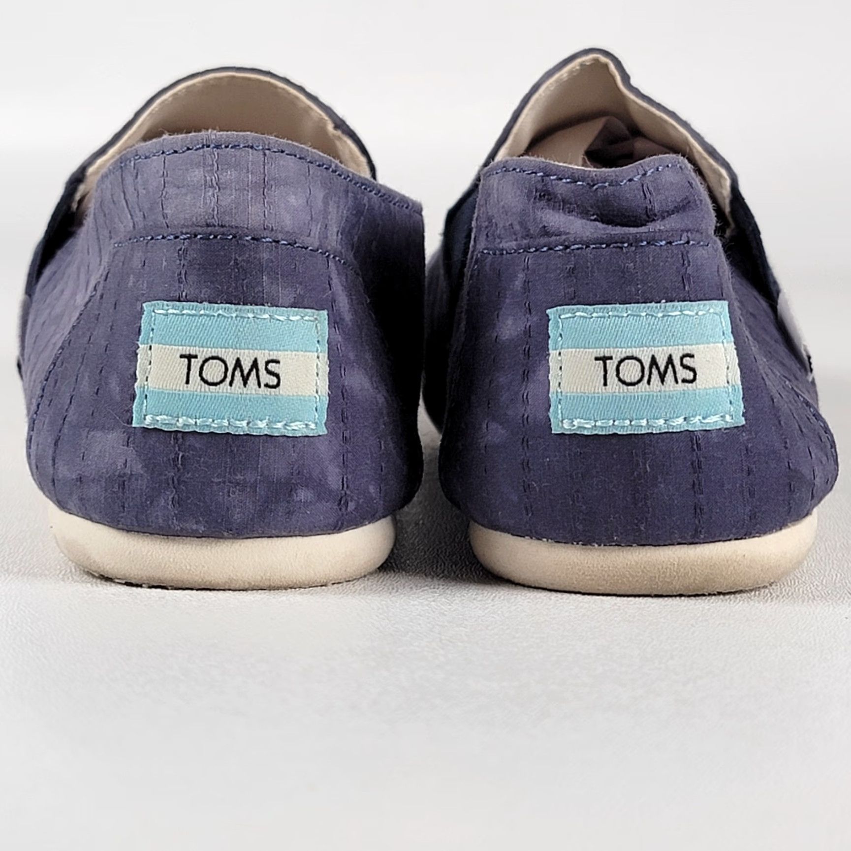 Toms VINTAGE TOMS Alpargata Navy Blue Tie Die Ortholite Flats Women's 7.5 Navy Blue Tie Die Ortholite Flats Women 7.5 Size US 6 / IT 36 - 5 Thumbnail