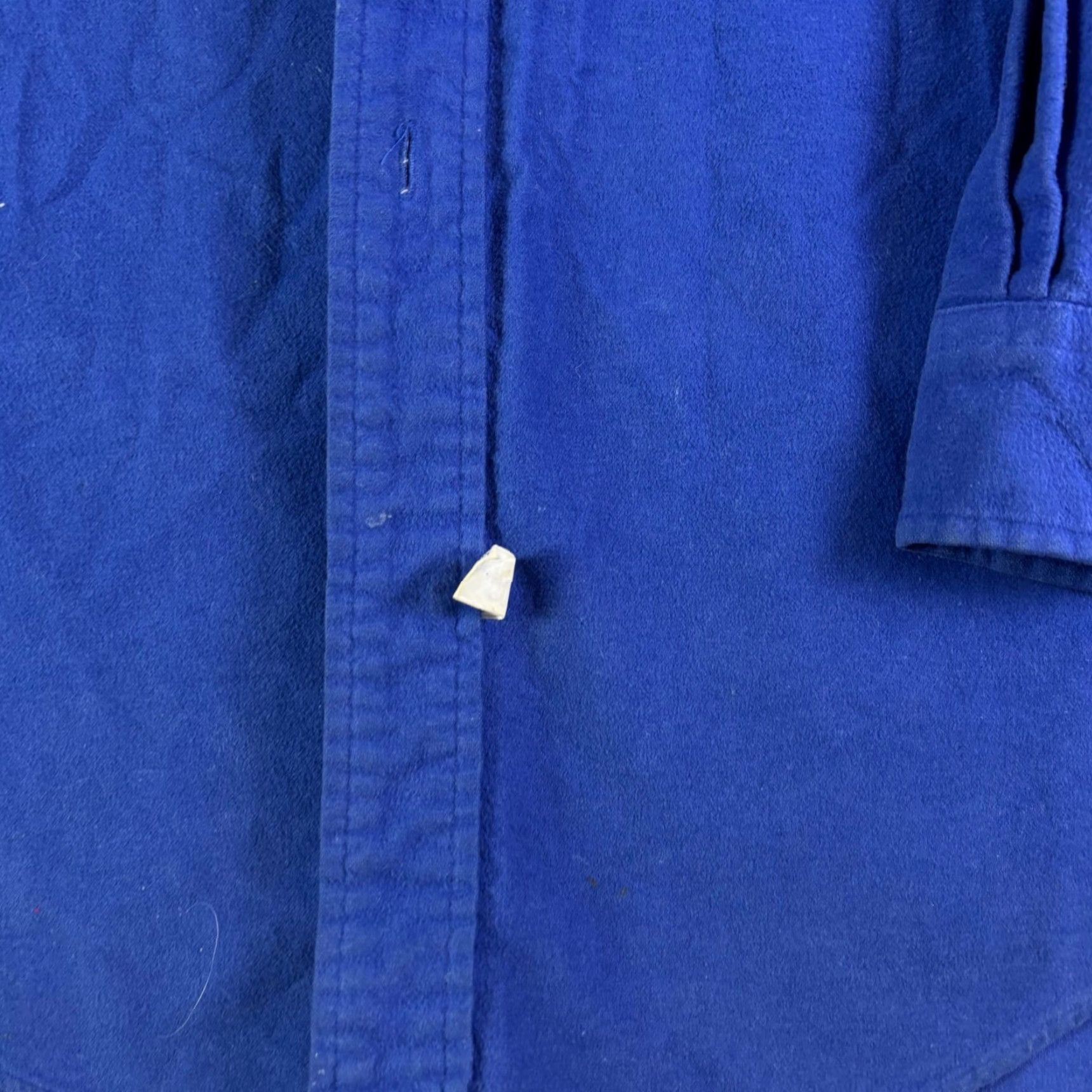 Polo Ralph Lauren Polo Ralph Lauren Shirt Button-Up Large L Blue Cotton Flannel 90s Casual Workwear Mens Size US L / EU 52-54 / 3 - 6 Thumbnail