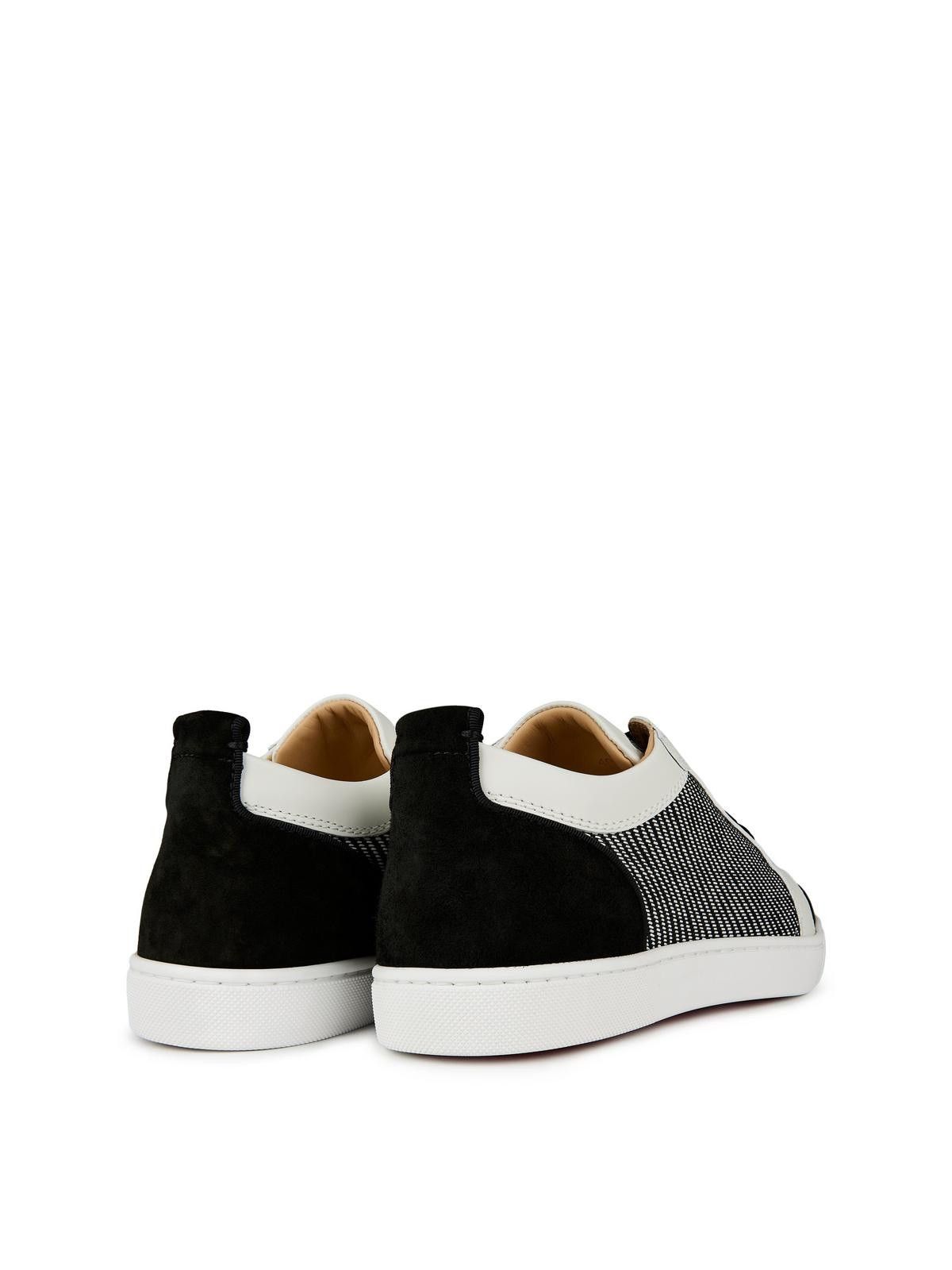 Christian Louboutin o1s1wg111025 Sneakers in Black & White Size US 12 / EU 45 - 6 Thumbnail