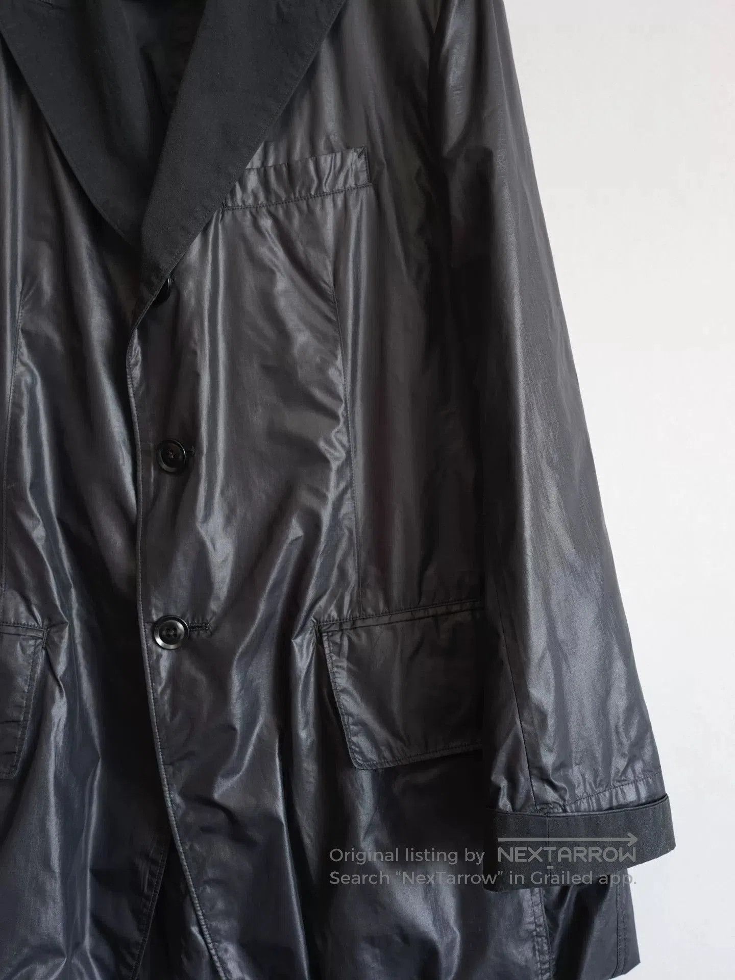 Yohji Yamamoto yohji yamamoto deconstructed nylon outerwear. Size US S / EU 44-46 / 1 - 4 Thumbnail