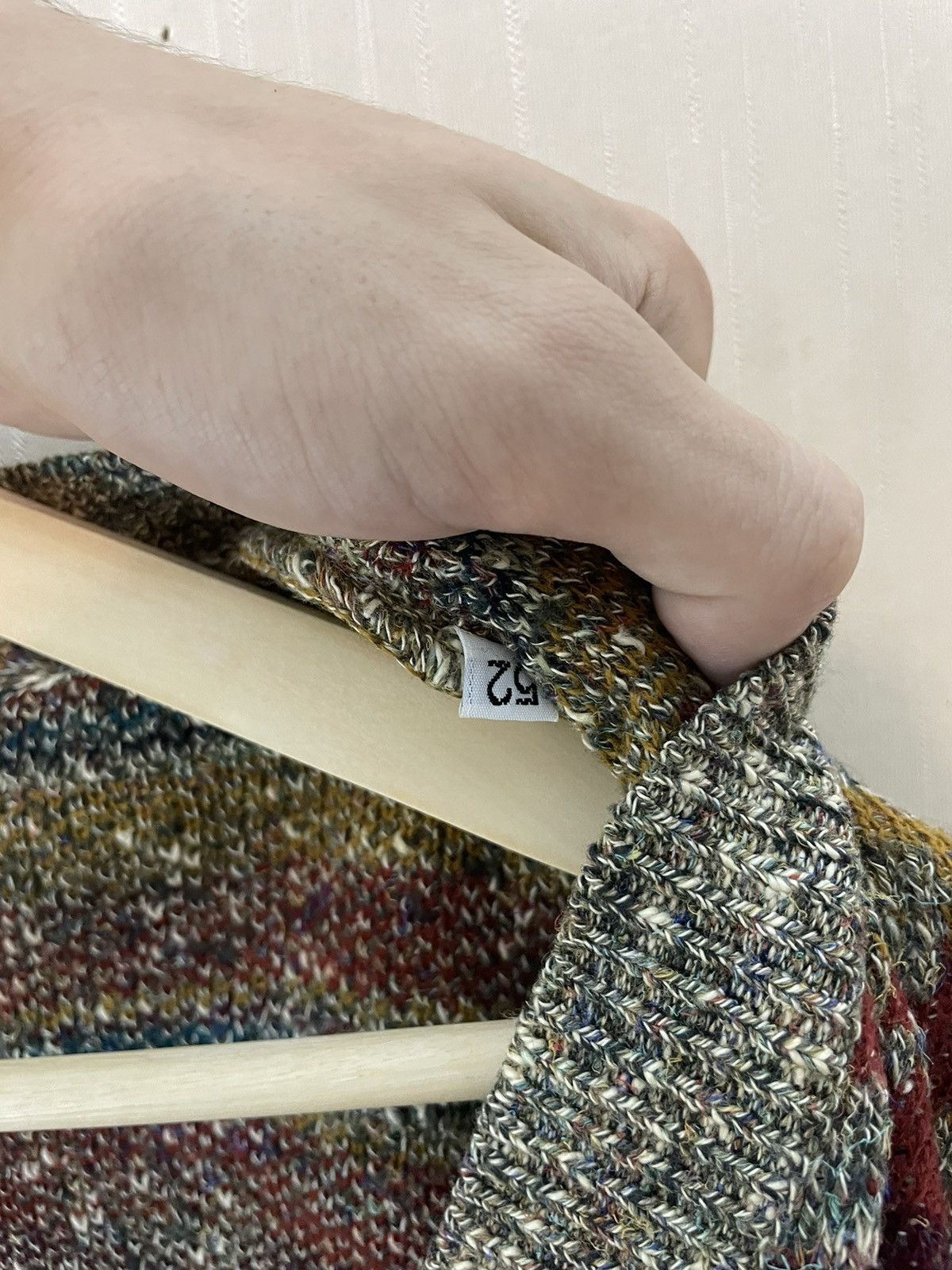 Missoni × Vintage Missoni Sport vintage wool cardigan Size US L / EU 52-54 / 3 - 11 Thumbnail