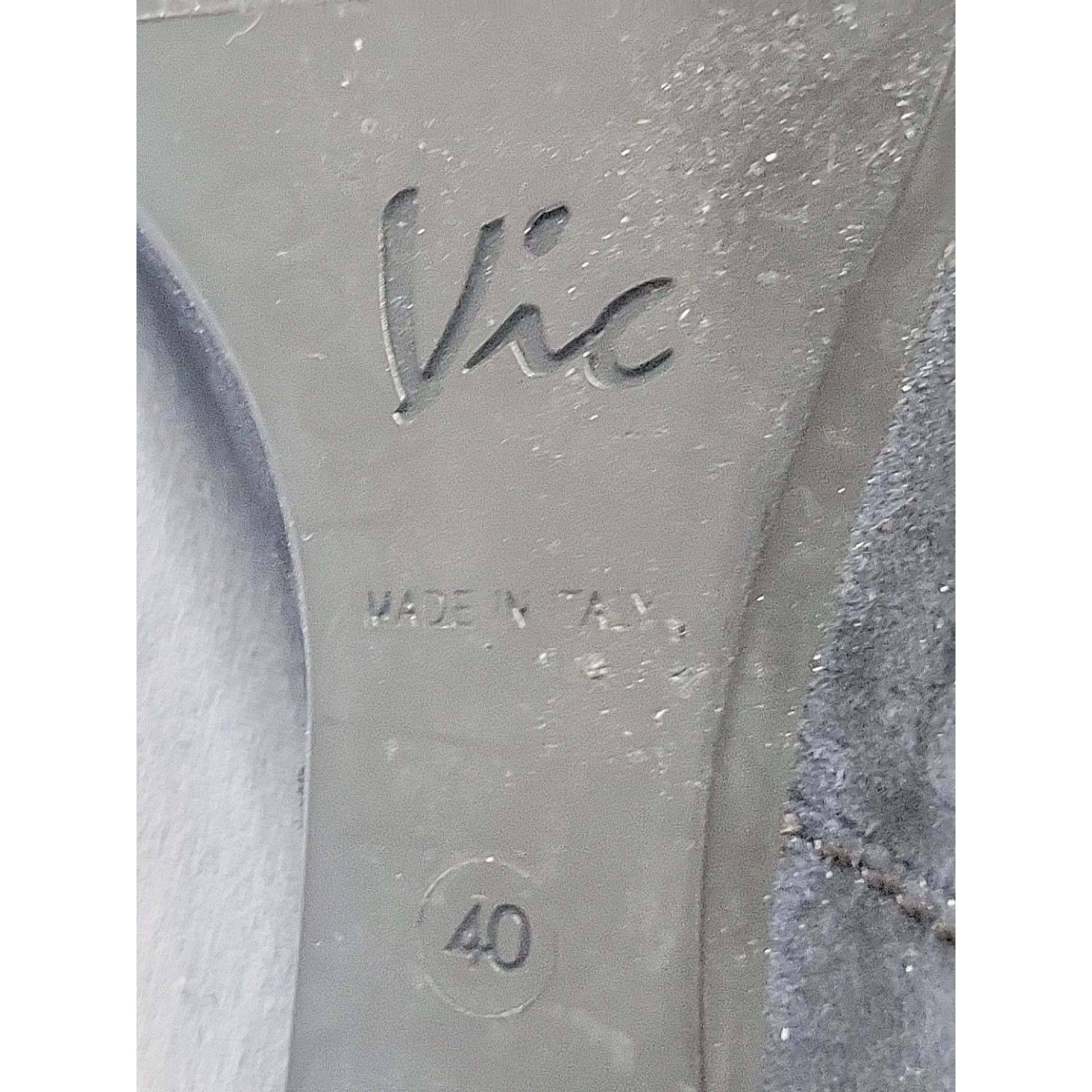VIC MATI VIC Suede Women Blue Boots Made In Italy Size 40 Size US 9.5 / IT 39.5 - 7 Thumbnail