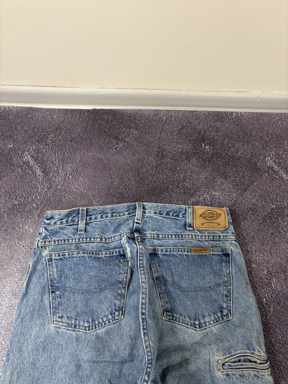 Dickies Vintage Dickies Double Knee American Denim Hype Jeans Size US 32 / EU 48 - 12 Thumbnail