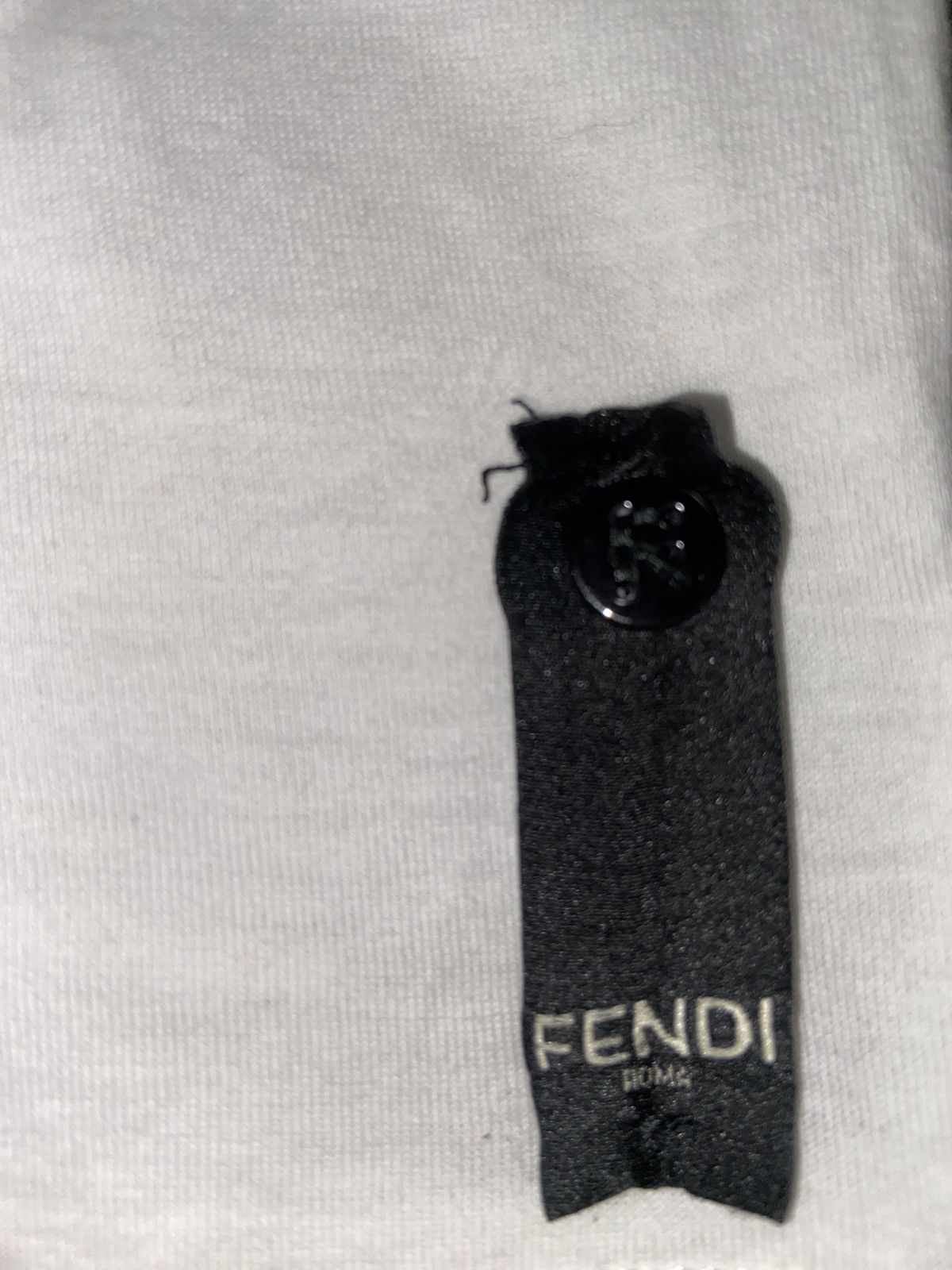 Fendi FENDI ROMA CAT WHITE TEE Size US M / EU 48-50 / 2 - 6 Thumbnail