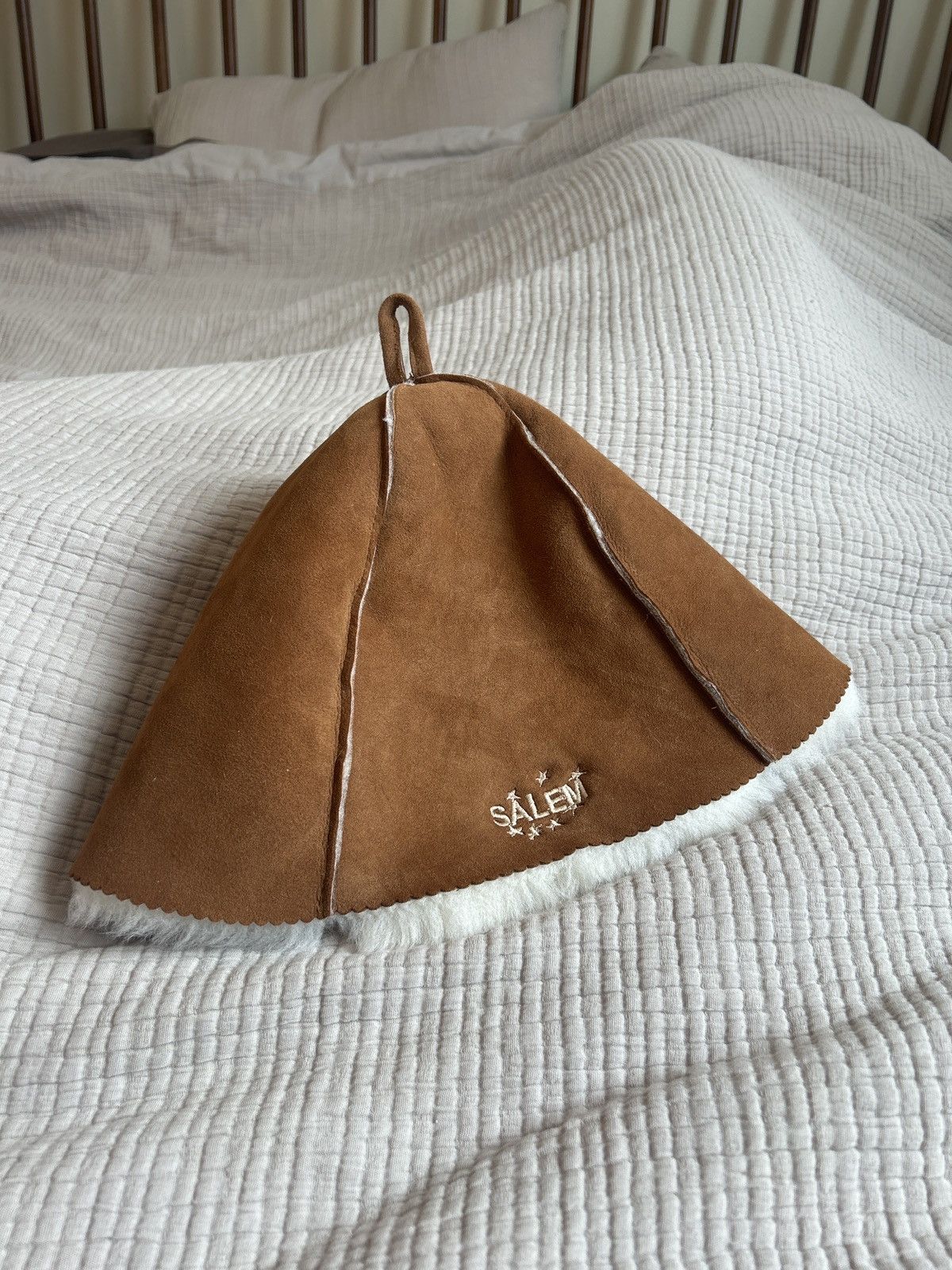 S4LEM SALEM SAUNA HAT (SHEEPSKIN) Size ONE SIZE - 2 Thumbnail