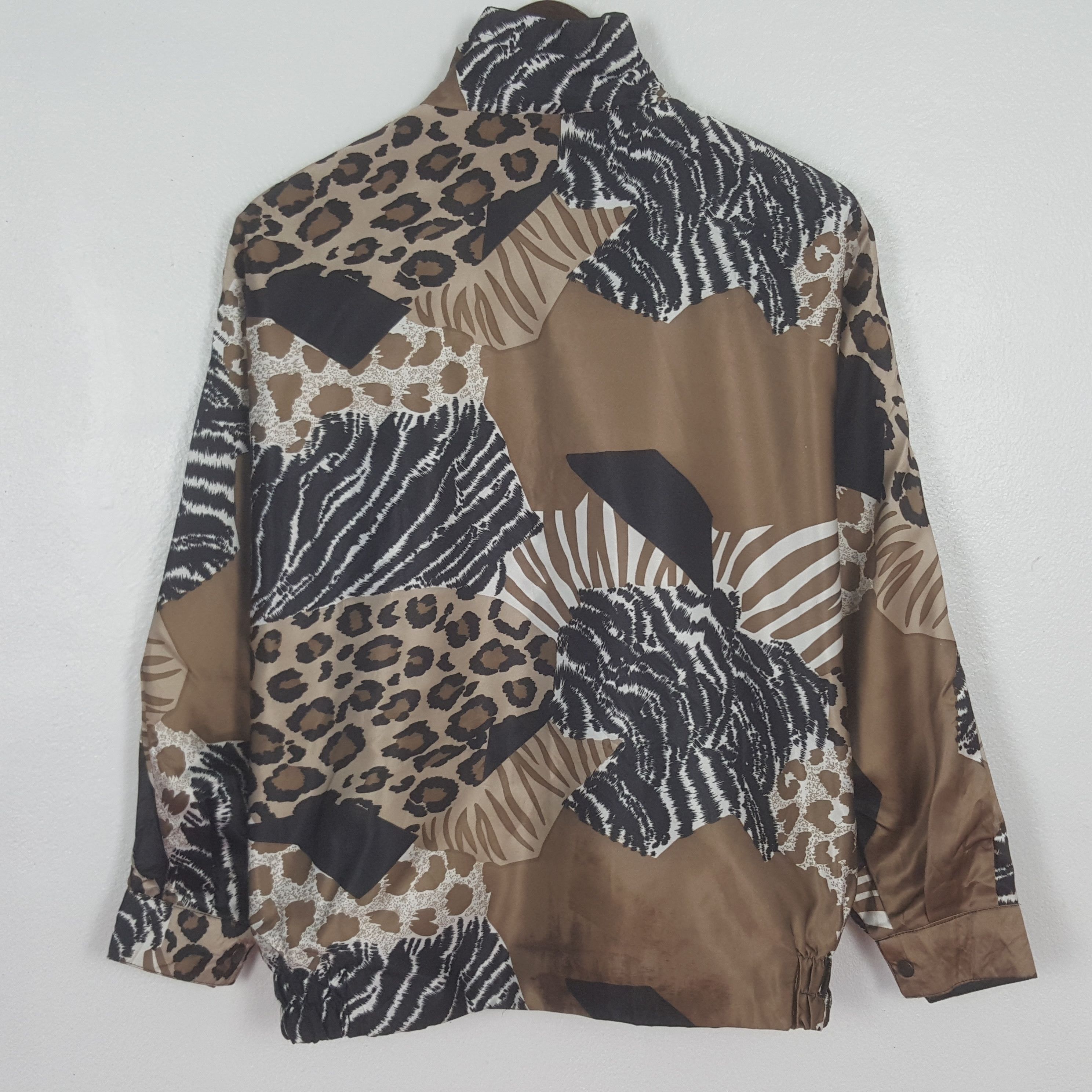 Other Vintage Leopard Style Reversible Jacket Size XL / US 12-14 / IT 48-50 - 3 Thumbnail
