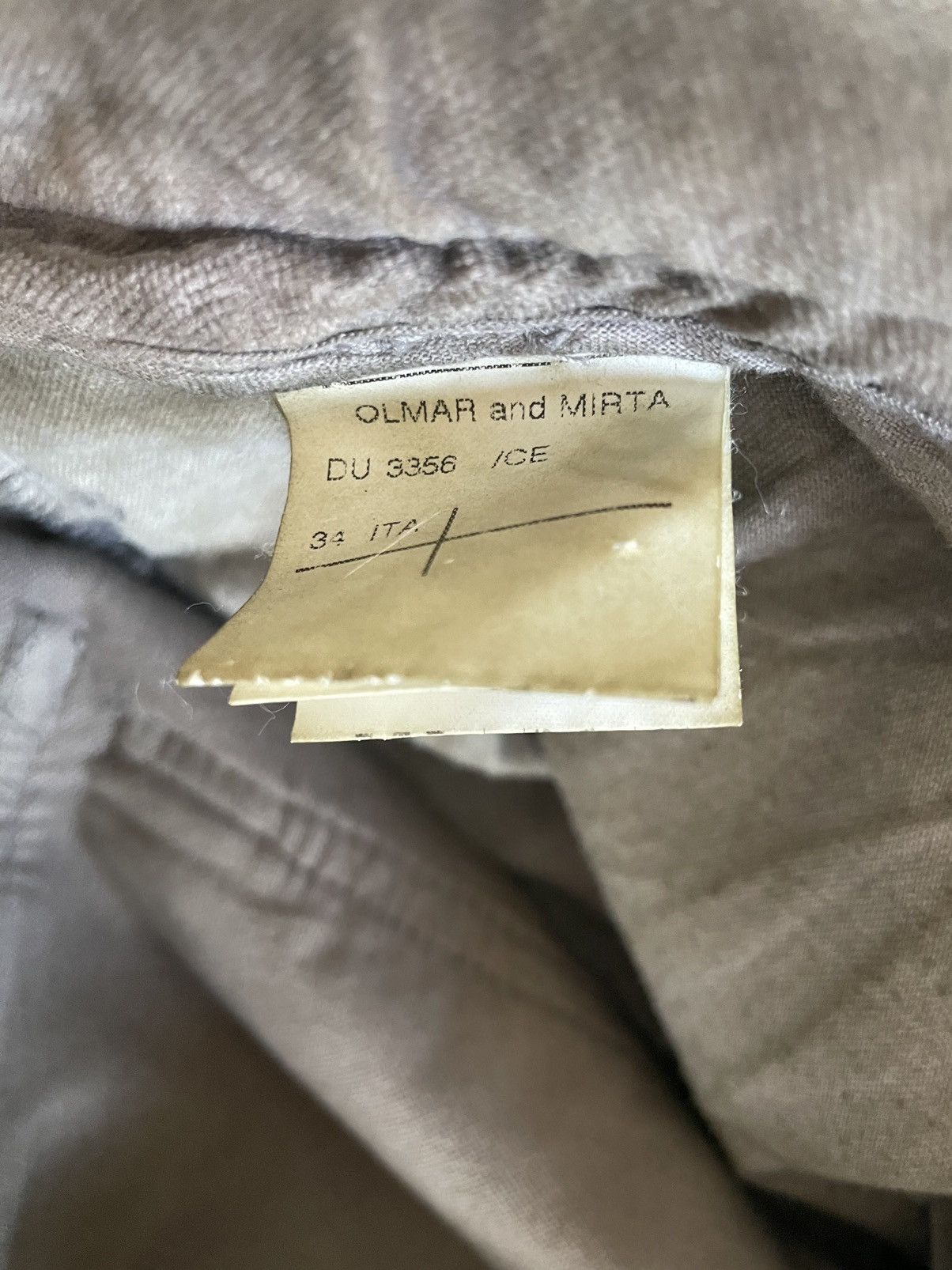 Rick Owens Double Layer Aircut Velvet Pants Size US 32 / EU 48 - 9 Thumbnail