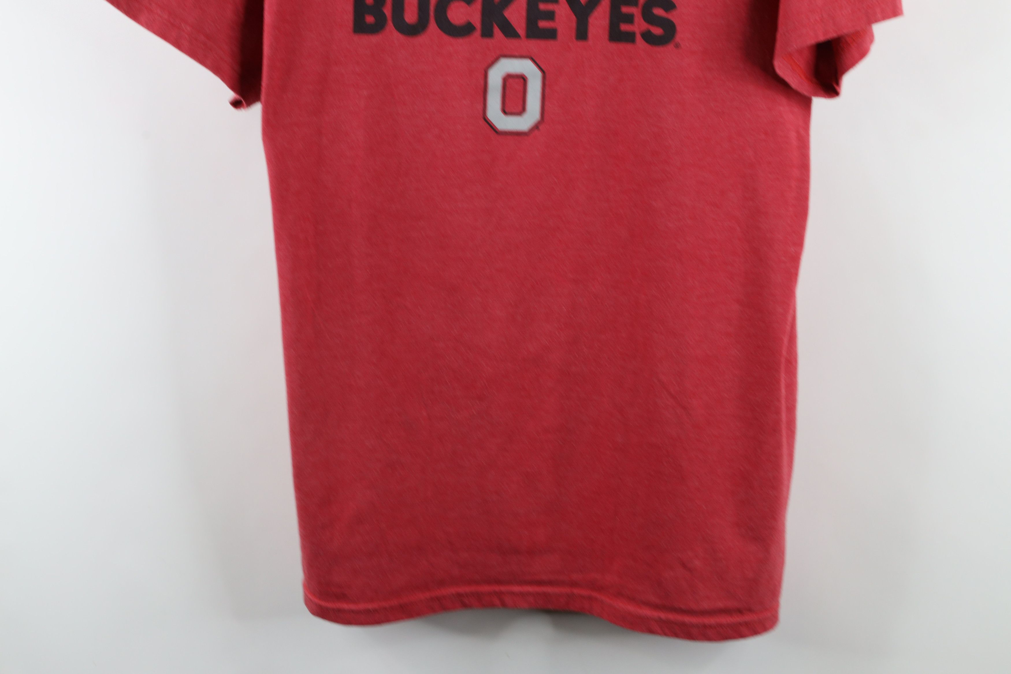 Vintage Life Is Good Ohio State University Go Buckeyes T-Shirt Red Size US L / EU 52-54 / 3 - 3 Thumbnail