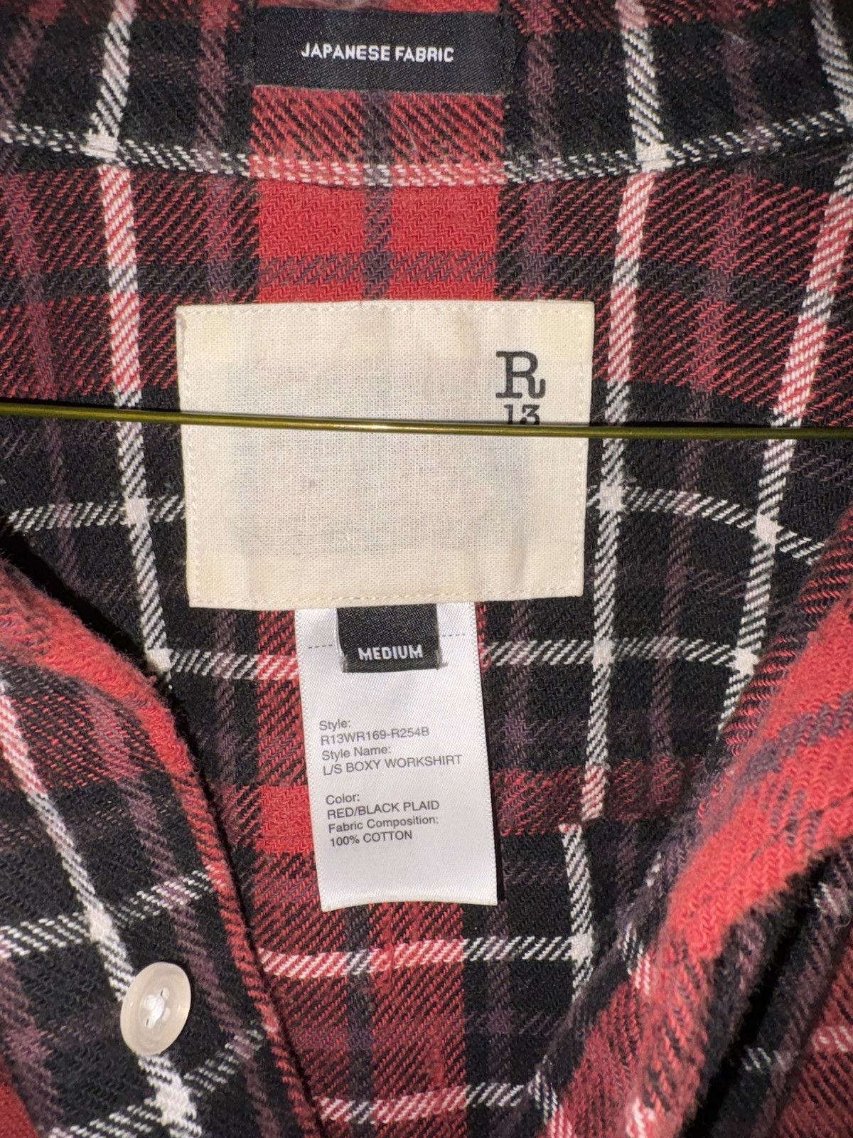 R13 R13 Boxy Workshirt Size US M / EU 48-50 / 2 - 2 Thumbnail