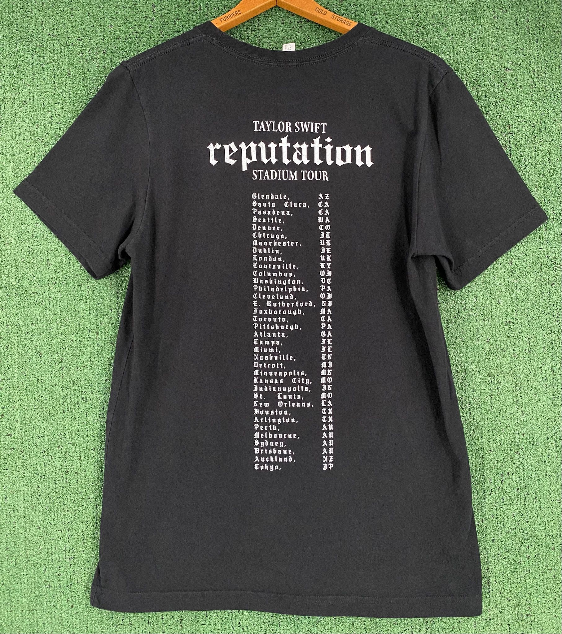 Canvas Taylor Swift Reputation Stadium Tour T-Shirt Medium Size M / US 6-8 / IT 42-44 - 5 Thumbnail