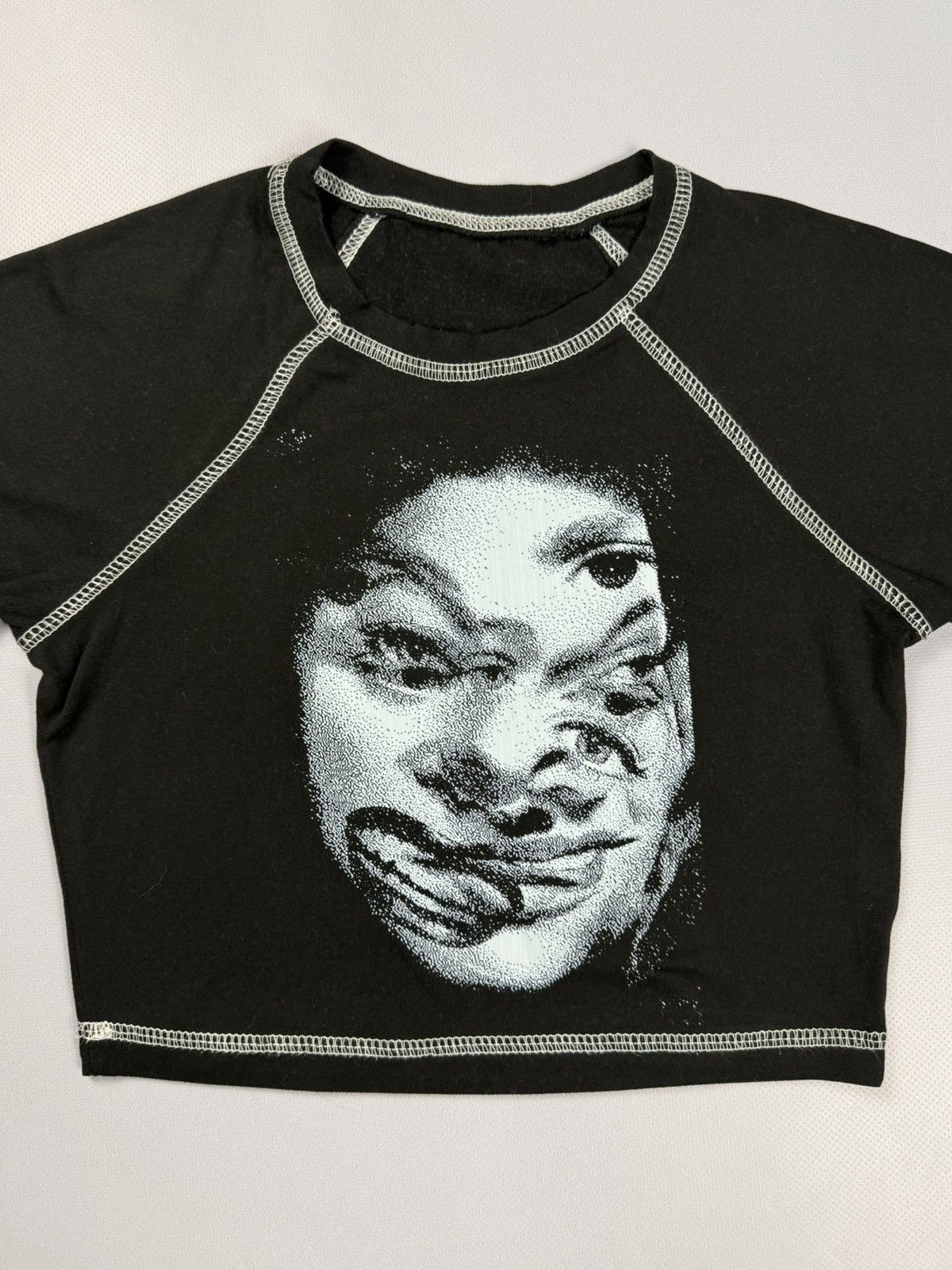 Japanese Brand Vintage Crazy Avant Garde Logo Face Y2K Size XS / US 0-2 / IT 36-38 - 2 Thumbnail