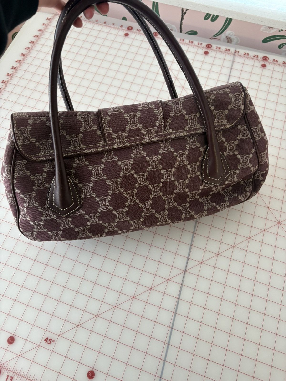 Celine Purple vintage Celine shoulder bag Size ONE SIZE - 5 Thumbnail