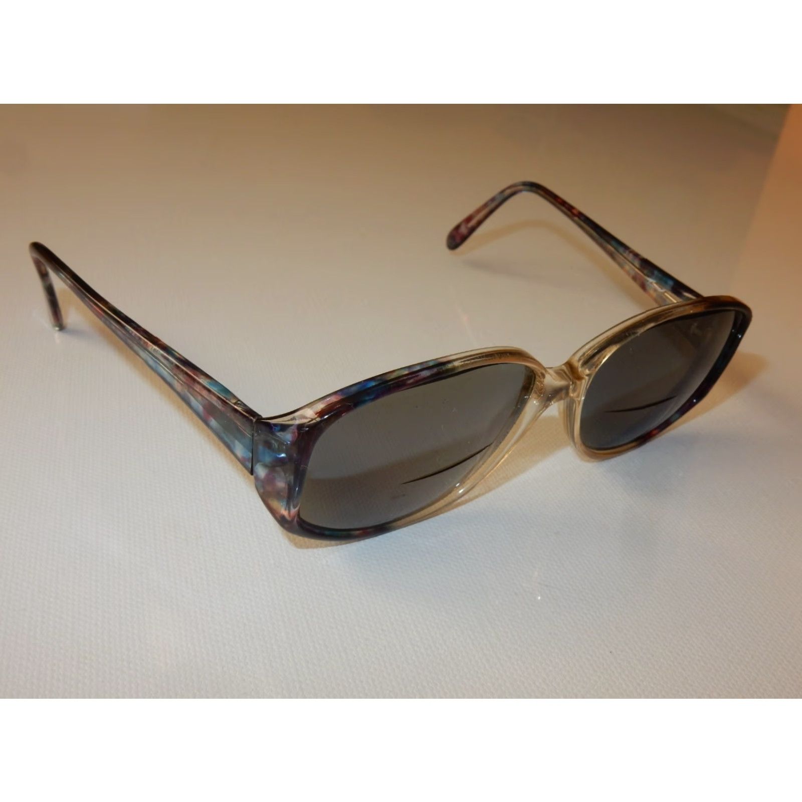 Vintage VTG Tura Sunglasses FRAMES ONLY 54 135 342 BLUE Women Sunglasses Frames Only Size ONE SIZE - 2 Thumbnail