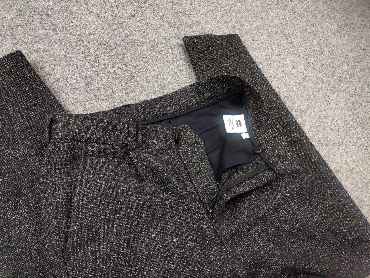 Homecore Homecore Japan Design Wool Blend Straight Casual Tweed Pants Size US 30 / EU 46 - 12 Thumbnail