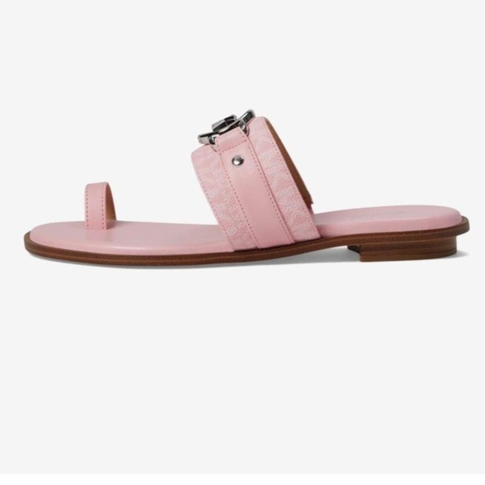 Michael Kors Michael Kors Rory Flat Thong Shell Pink Sandals 8.5 M Size US 10 / IT 40 - 2 Thumbnail