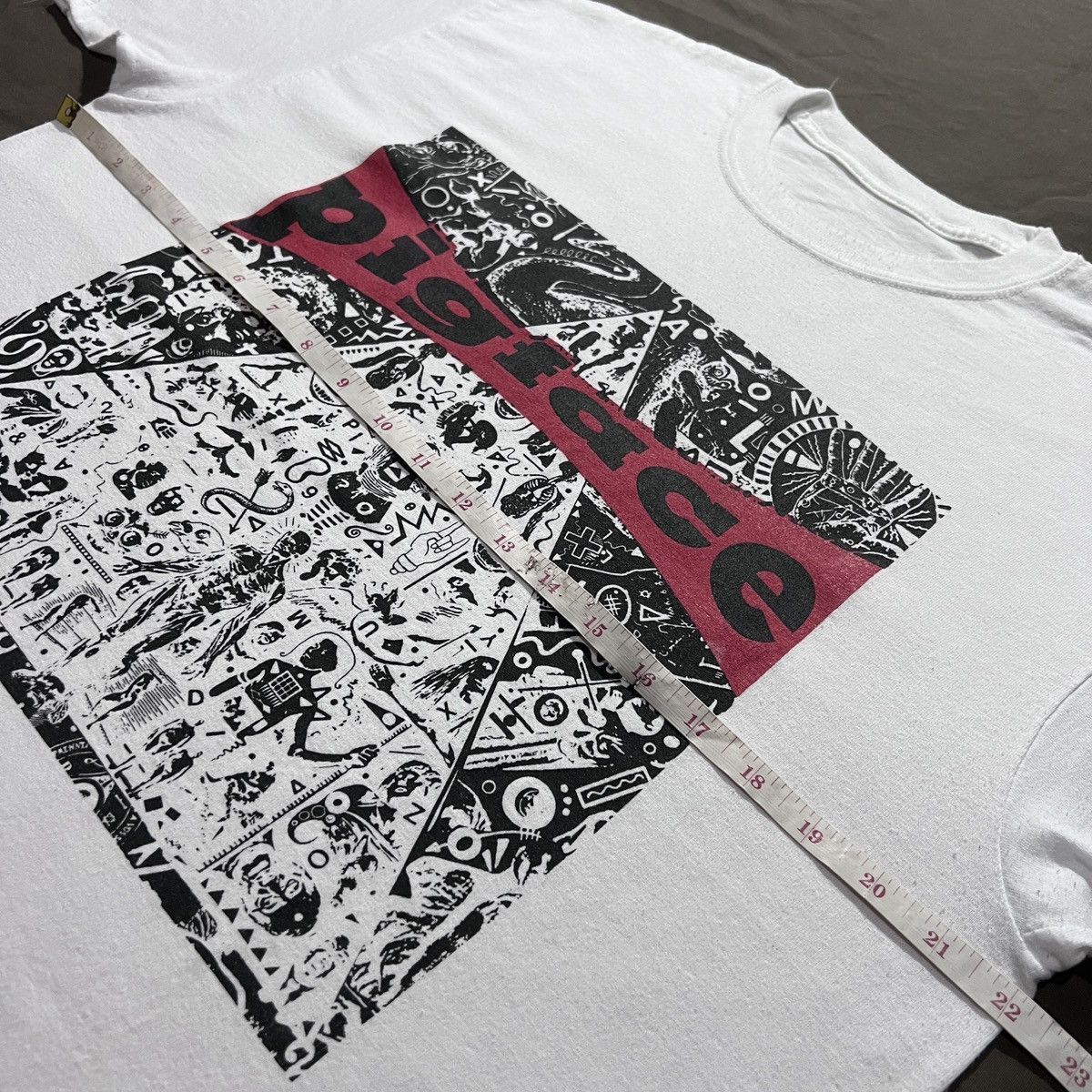 Band Tees Vintage Y2K Pigface Tour Tee Industrial rock Martin Atkins Size US L / EU 52-54 / 3 - 7 Thumbnail