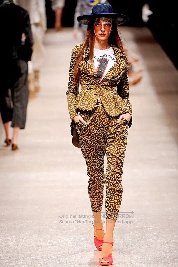 Vivienne Westwood Vivienne Westwood Exclusive Leopard Print Jacket Size S / US 4 / IT 40 - 1 Thumbnail