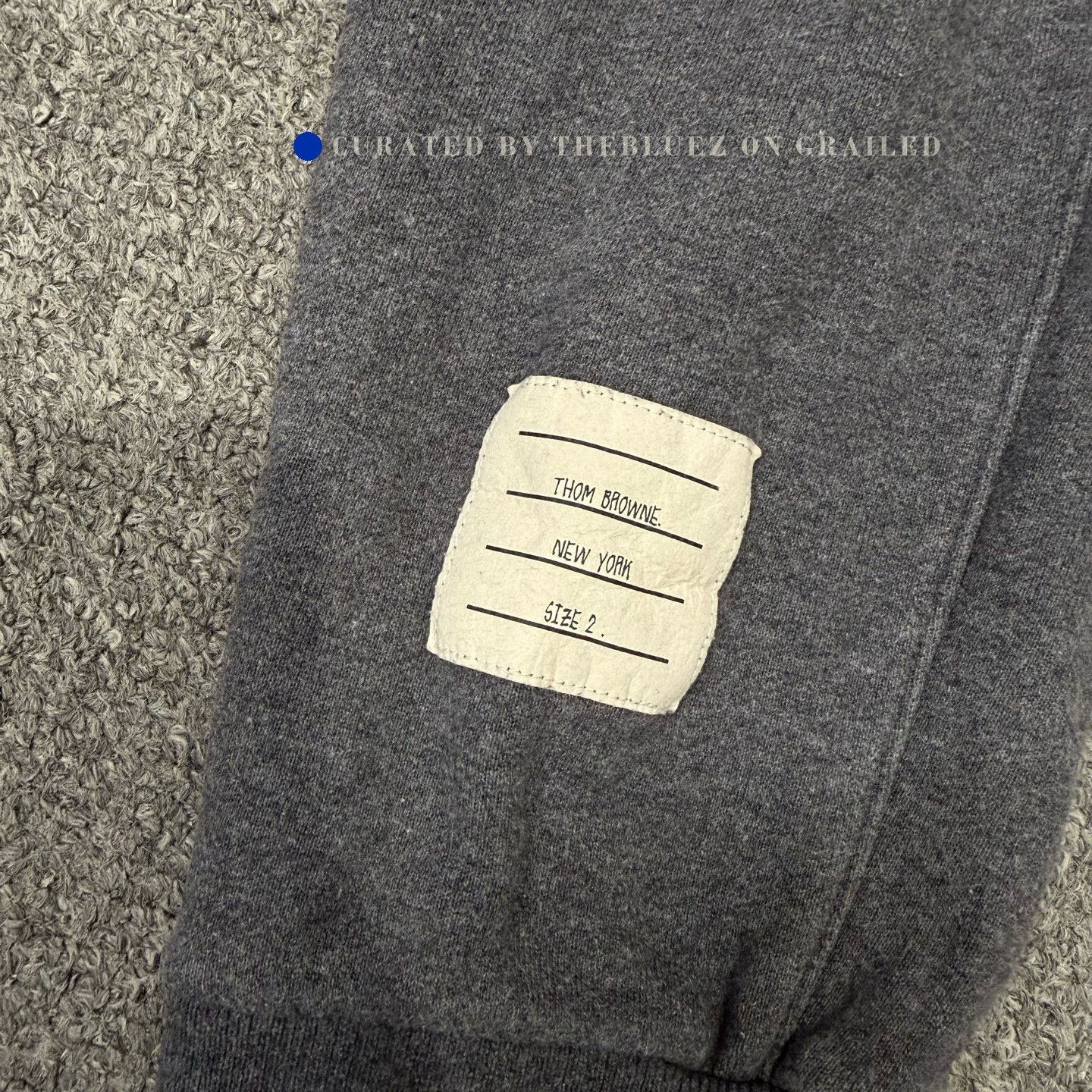 Thom Browne Thom Browne Four-Stripe Trousers Size US 26 / EU 42 - 3 Thumbnail