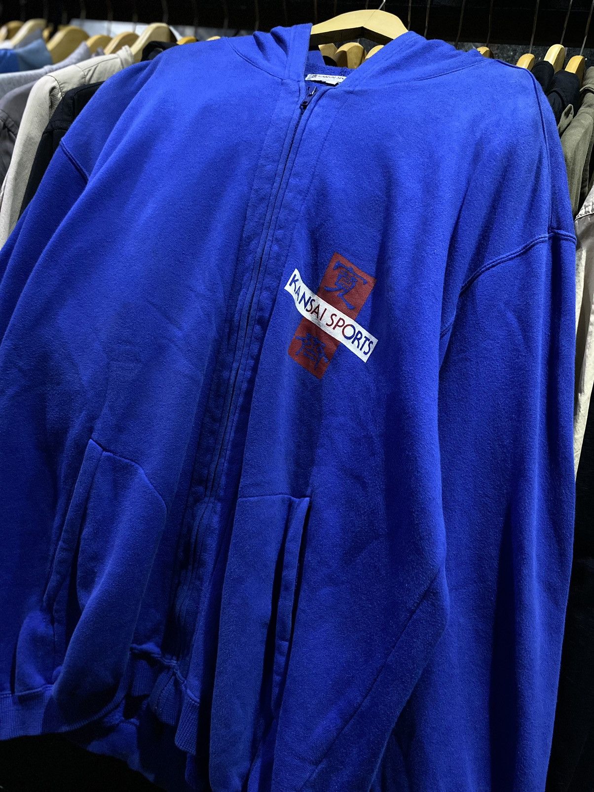 Kansai Yamamoto Vintage🐉 KANSAI SPORTS Hoodies Size US L / EU 52-54 / 3 - 4 Thumbnail