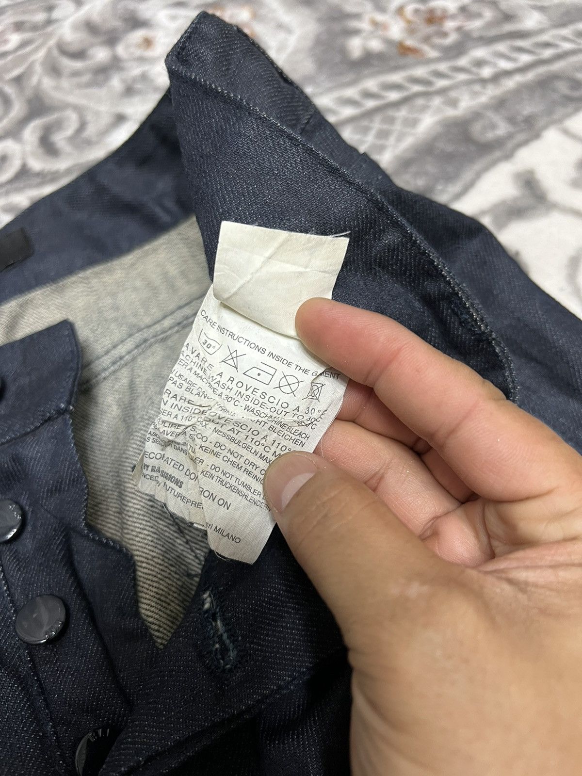 Designer × Raf Simons RARE RAF BY RAF SIMONS ITALIAN DESIGNER JEANS DENIM Size US 31 - 8 Thumbnail