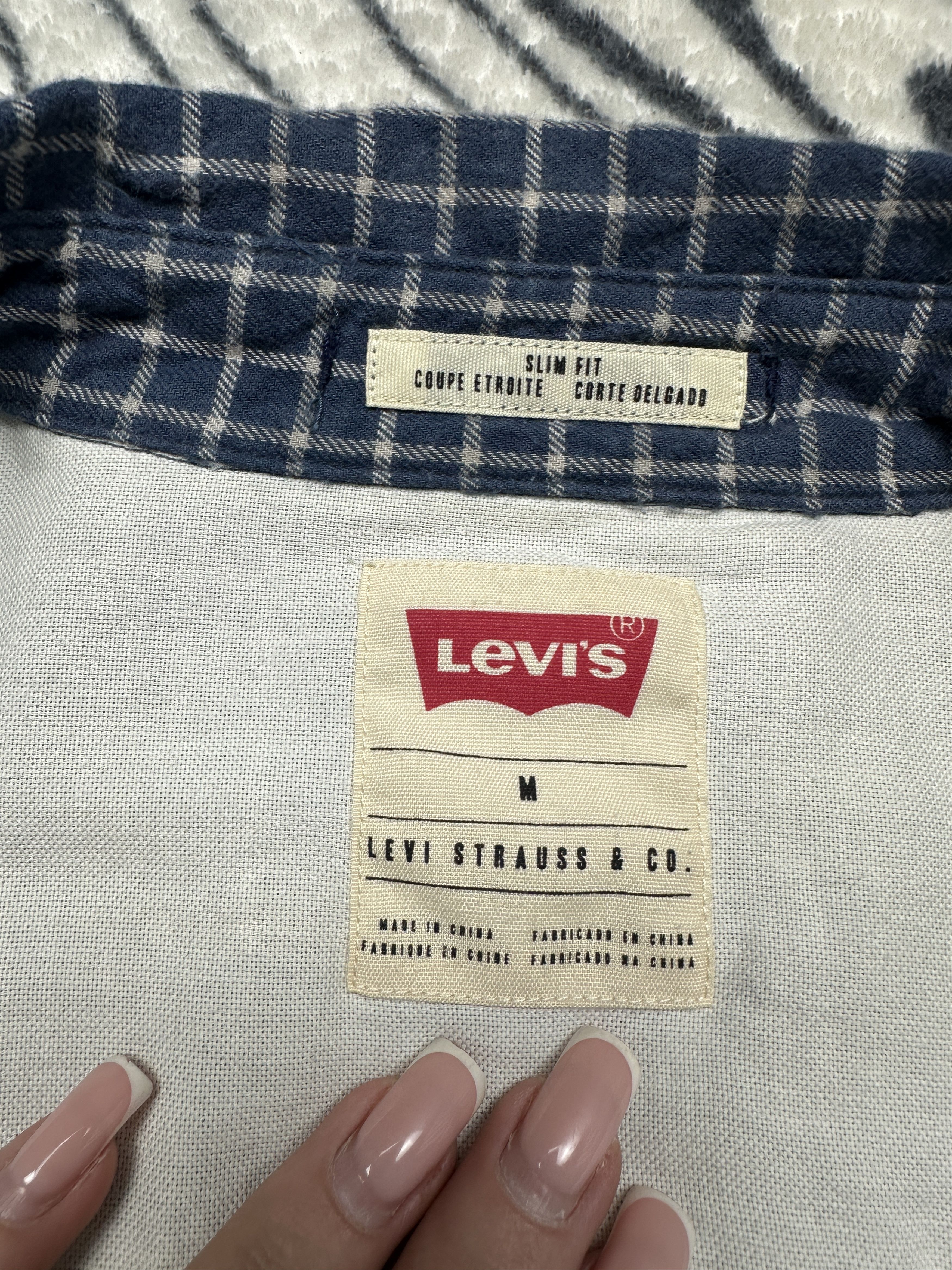Levi's Levis Vintage Mens Flannel Plaid Shirt Size US M / EU 48-50 / 2 - 4 Thumbnail