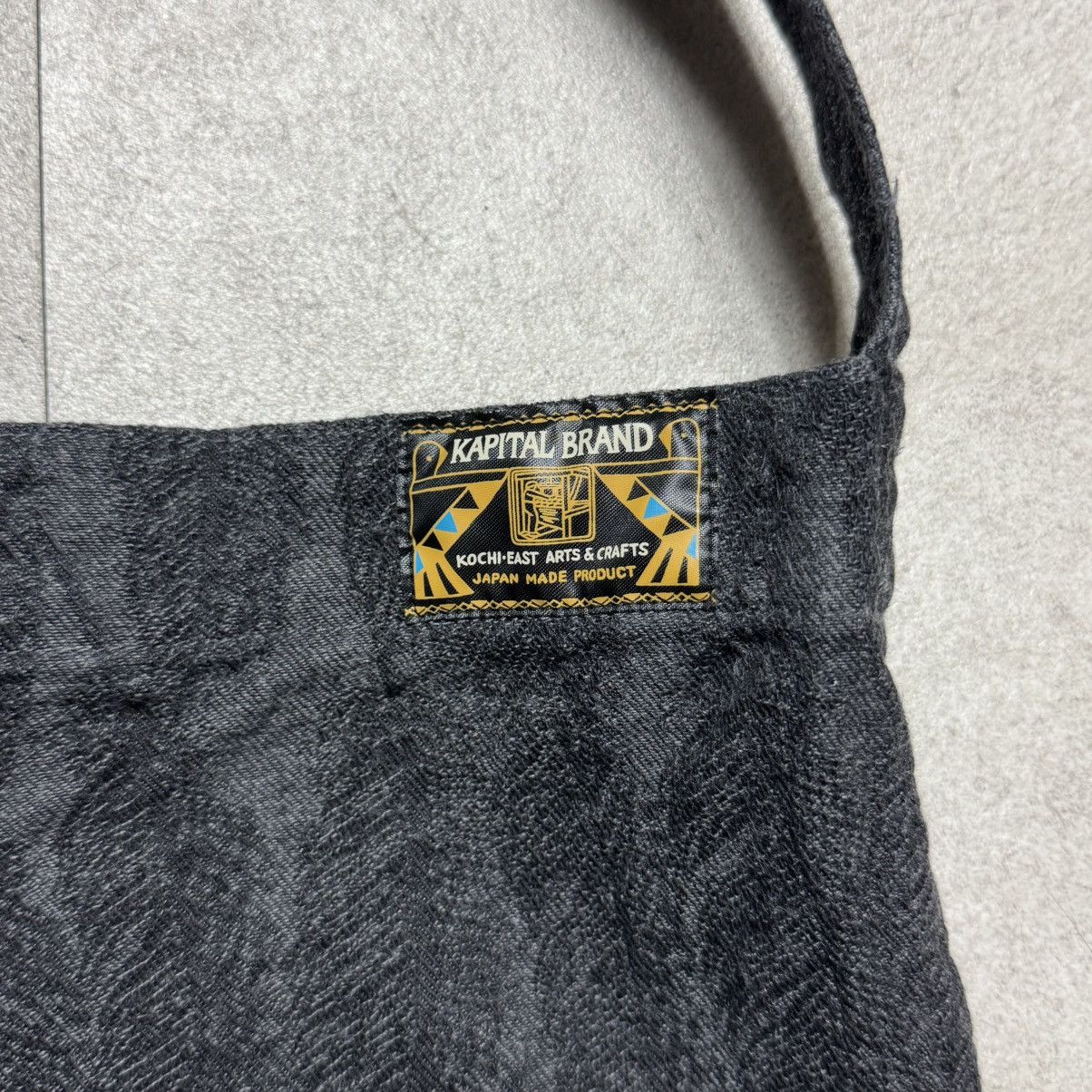 Kapital Kapital 12oz Feather Denim BOOK BAG Size ONE SIZE - 3 Thumbnail