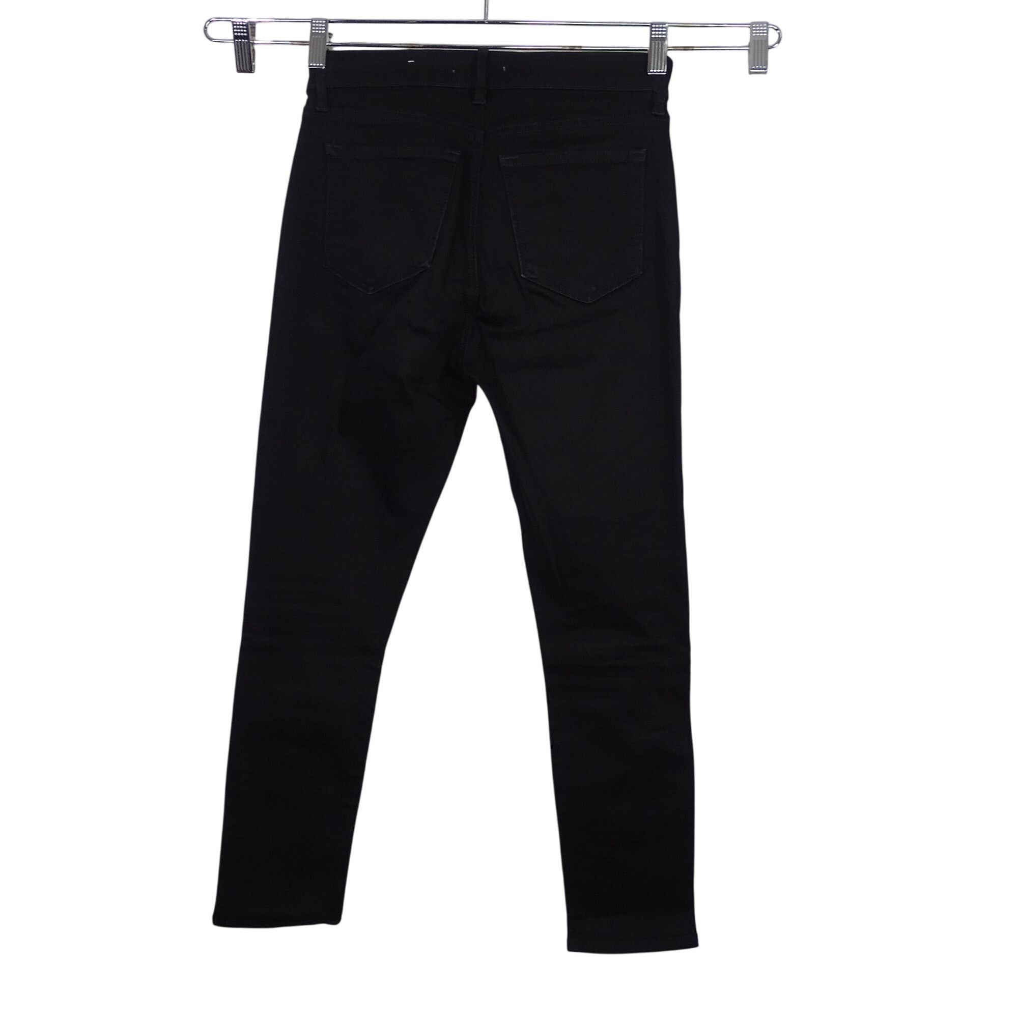 Loft Ann Taylor Loft Black The Skinny Jeans Women Size 26 2 Zippe Size 26" / US 2 / IT 38 - 3 Thumbnail