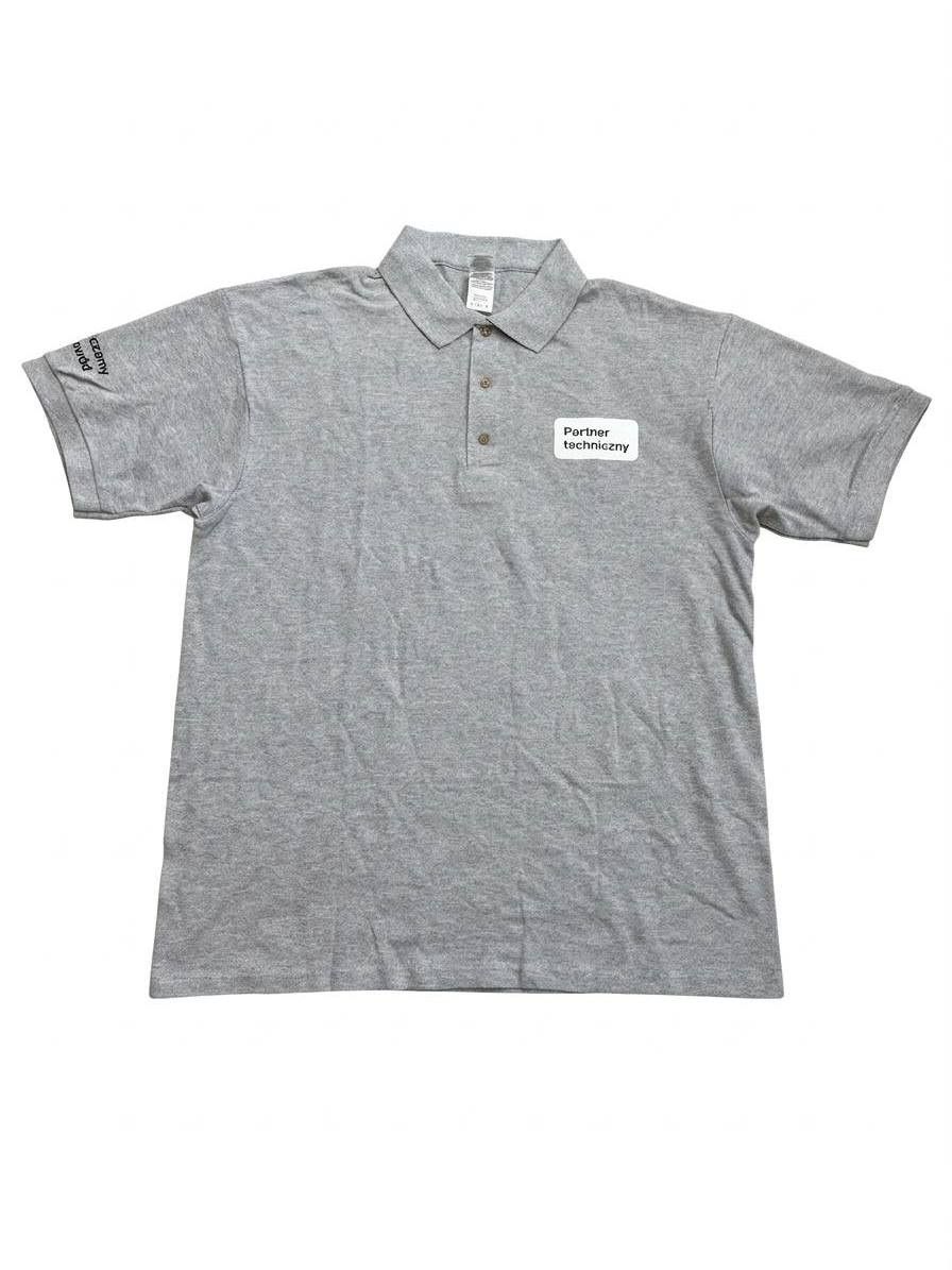 Gildan Gildan Ultra Cotton Grey Polo "Partner Techniczny" Size L Size US L / EU 52-54 / 3 - 1 Thumbnail