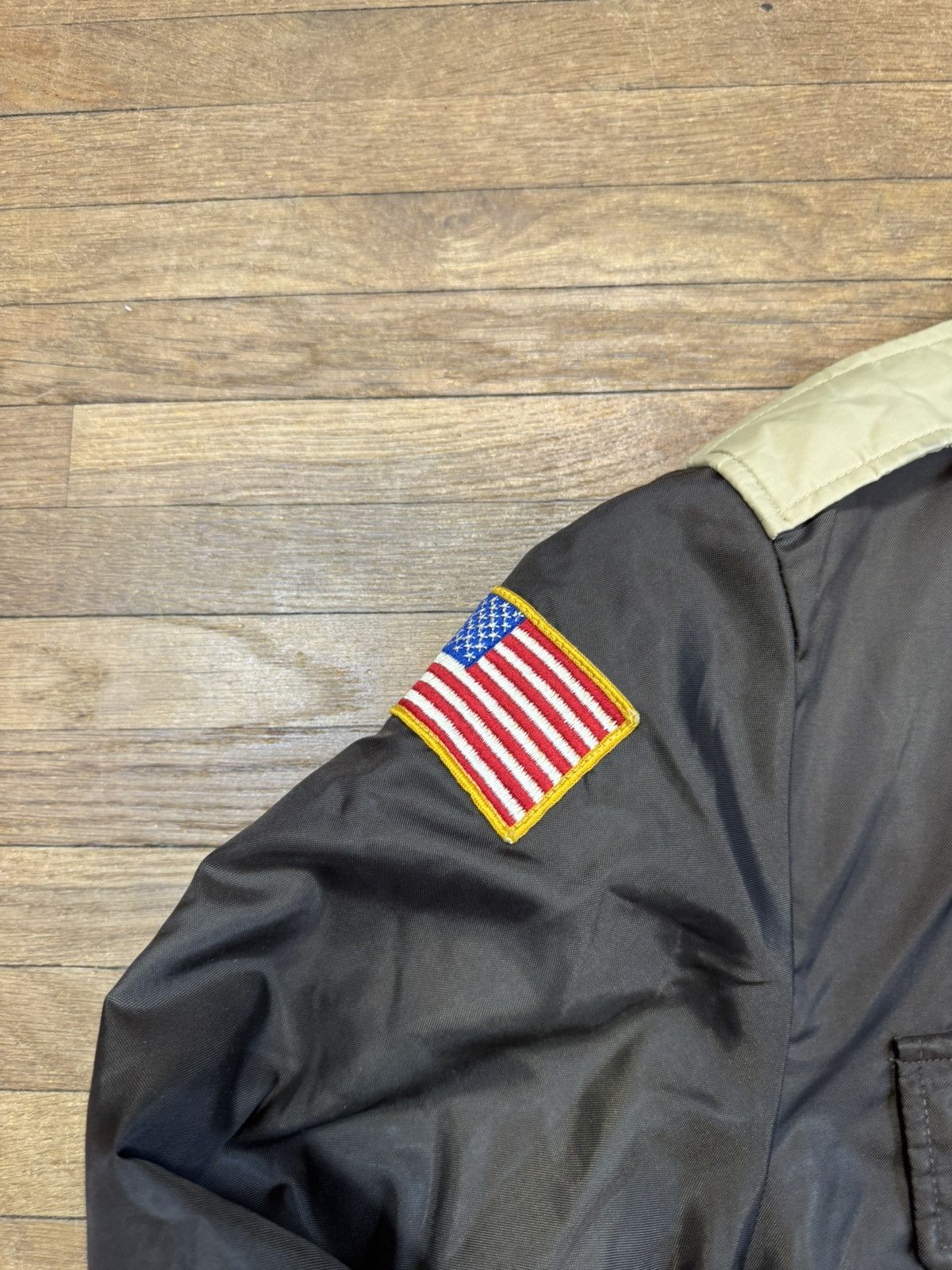 Vintage 1970s Vintage Bomber Jacket Size US L / EU 52-54 / 3 - 4 Thumbnail