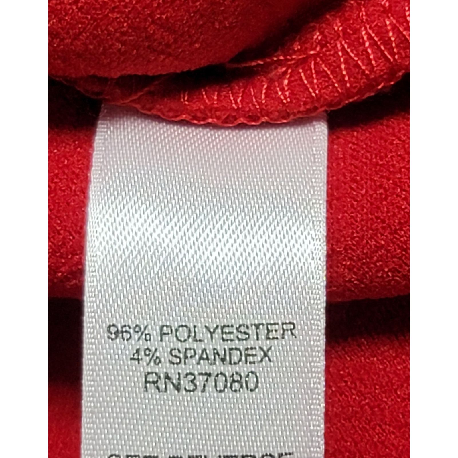 Other Cato Red Chevron Print Raised Textured Top XL Lightweight Size XL / US 12-14 / IT 48-50 - 5 Thumbnail