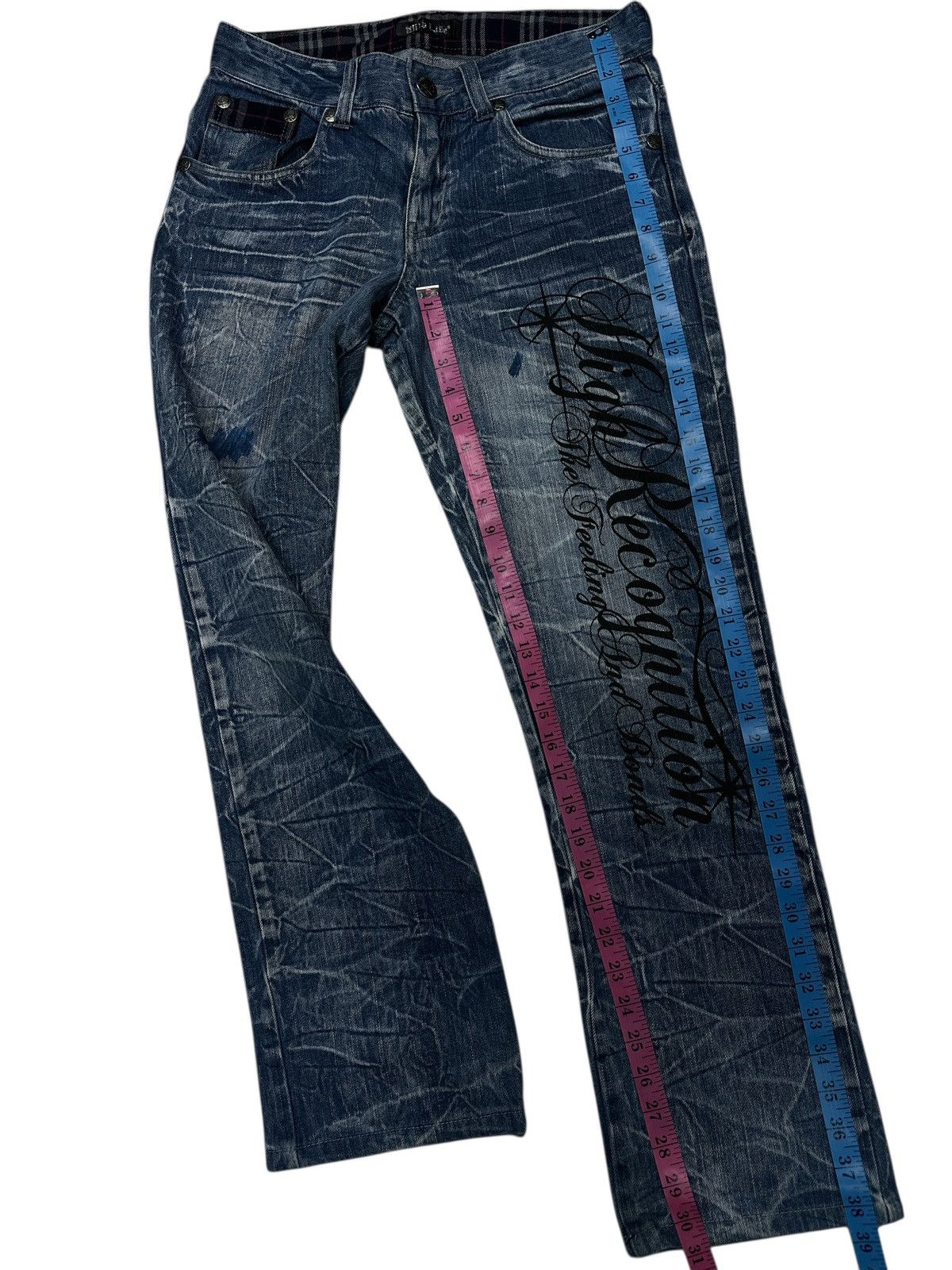 Kapital Wild Life BlueWashed Honeycomb . Size US 32 / EU 48 - 14 Thumbnail