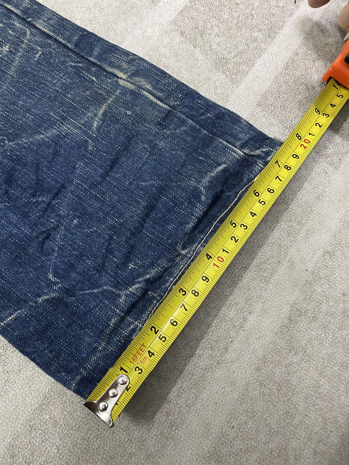 Japanese Brand × Johnbull Rare Vintage John Bull Military Cut Single Side Pocket Denim Size US 34 / EU 50 - 18 Thumbnail