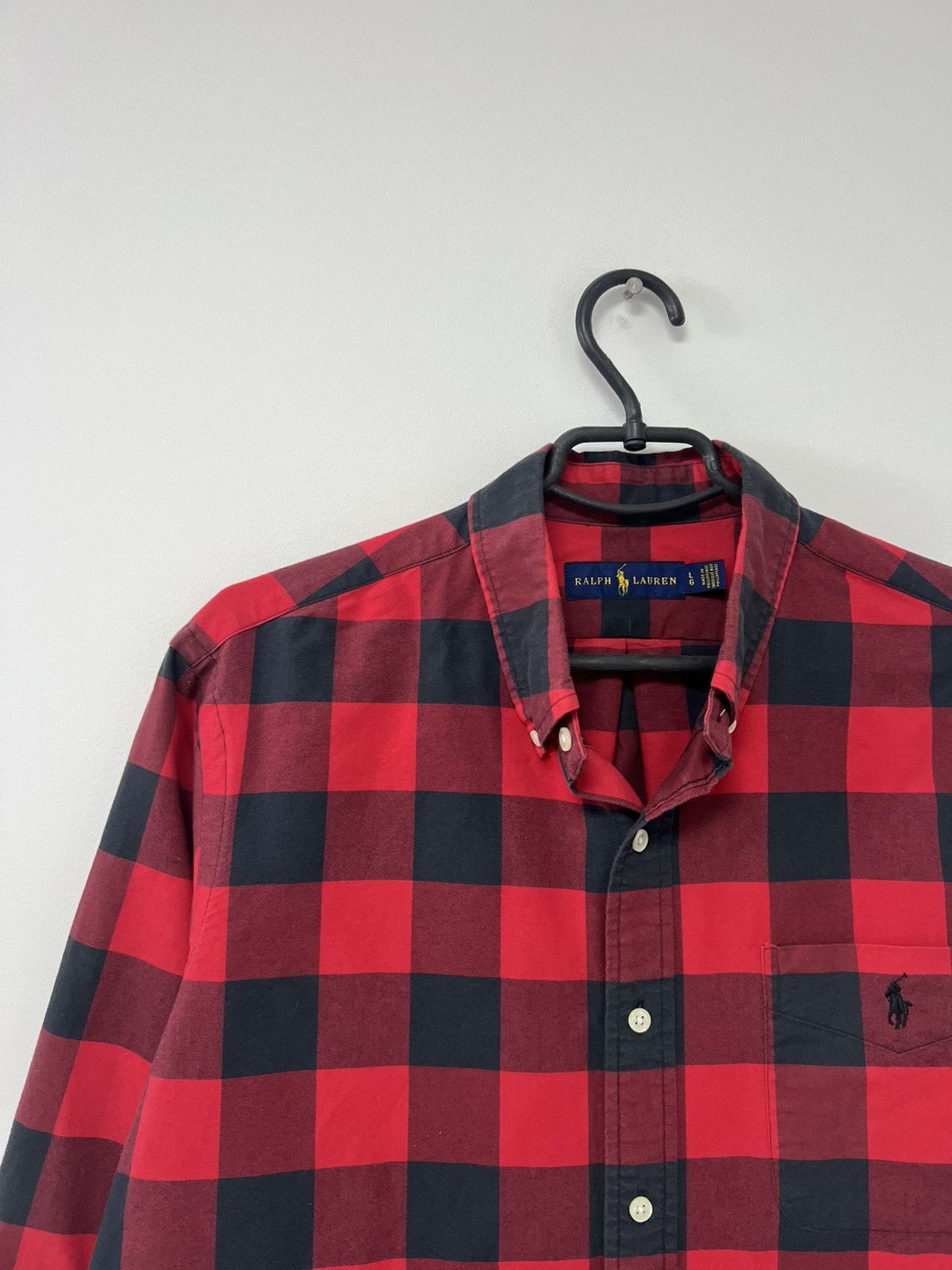 Polo Ralph Lauren × Vintage Vintage Polo Ralph Lauren Collared Button Down Shirt Cowboy Size US L / EU 52-54 / 3 - 5 Thumbnail