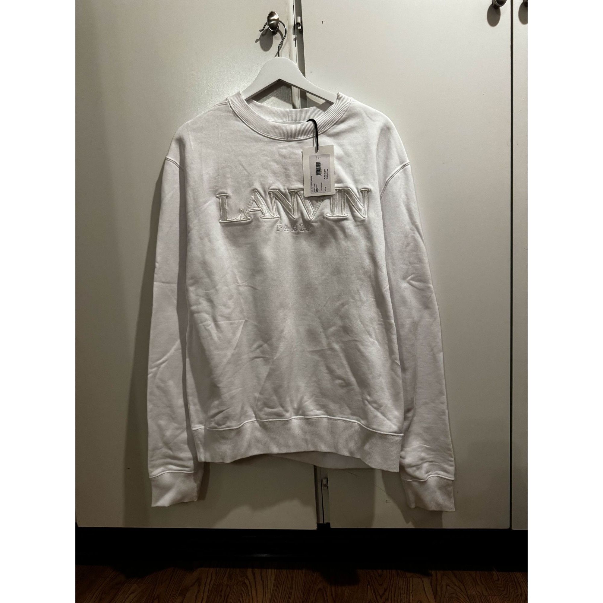 Lanvin Lanvin Paris Logo Sweatshirt Size US L / EU 52-54 / 3 - 2 Thumbnail
