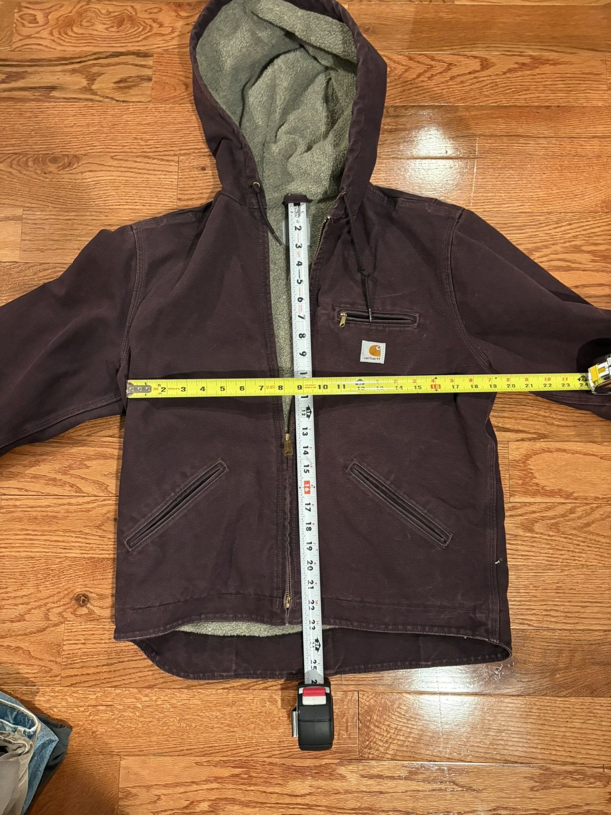 Carhartt Carhatt Mens medium Maroon Jacket Size US M / EU 48-50 / 2 - 5 Thumbnail