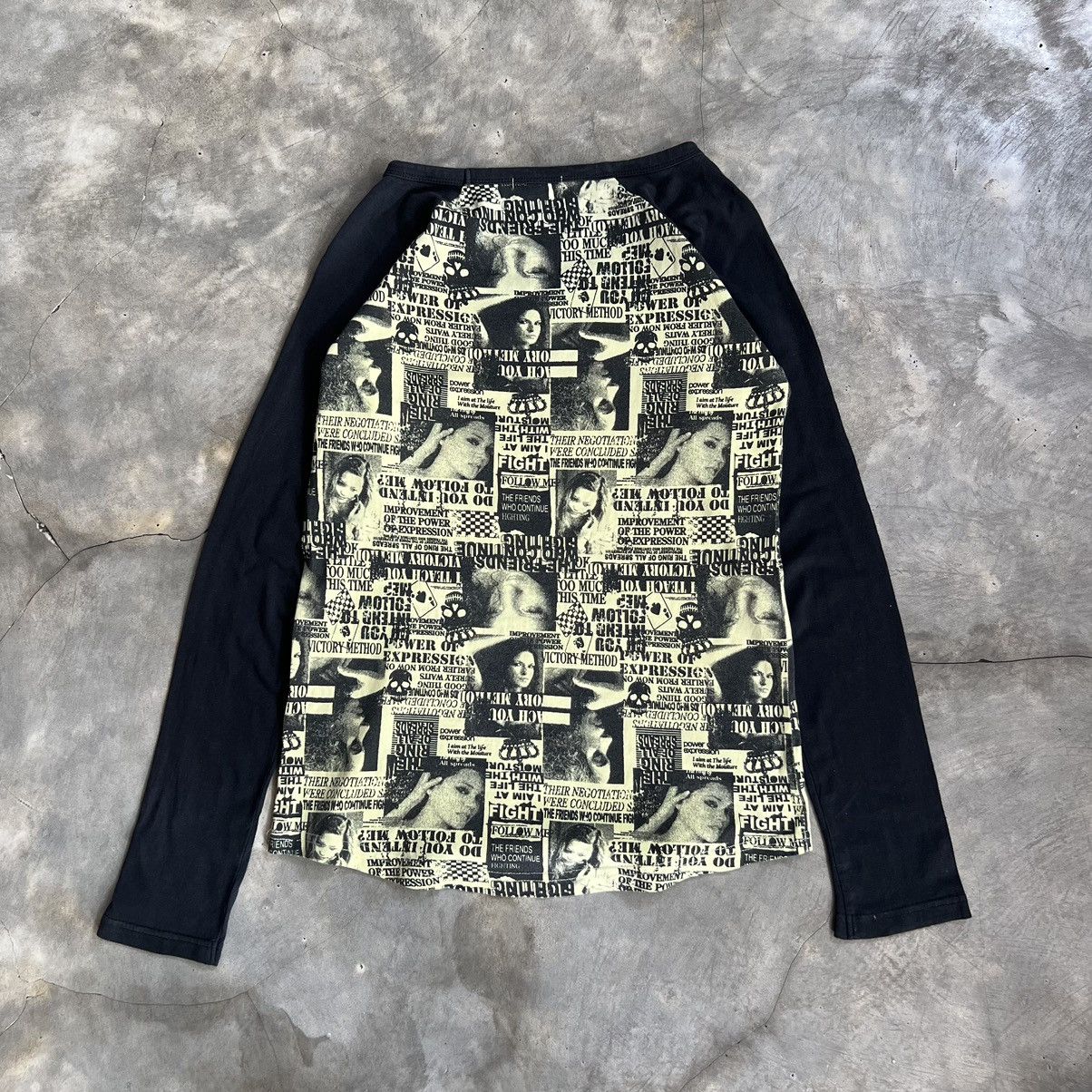 Japanese Brand 2000s Colza JPG Style Long Sleeve Shirt Size L / US 10 / IT 46 - 2 Thumbnail