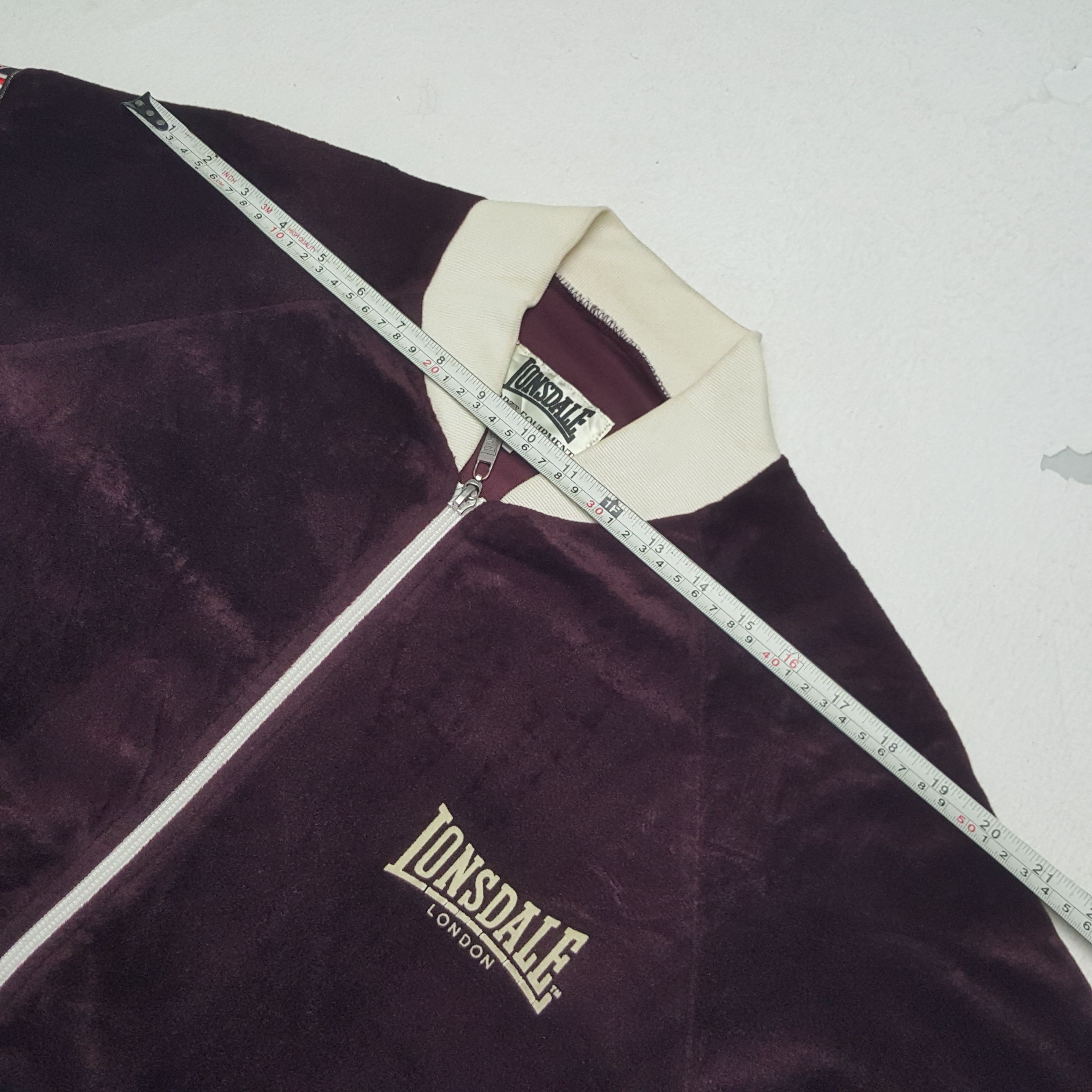 Lonsdale × Vintage Vintage Lonsdale London Fashion Zipper Sweater Size US M / EU 48-50 / 2 - 5 Thumbnail