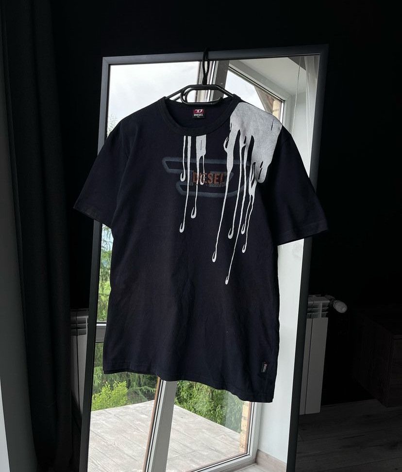 Diesel × Vintage Vintage Diesel Archival Boxy T-shirt Y2K XL Size US XL / EU 56 / 4 - 1 Thumbnail
