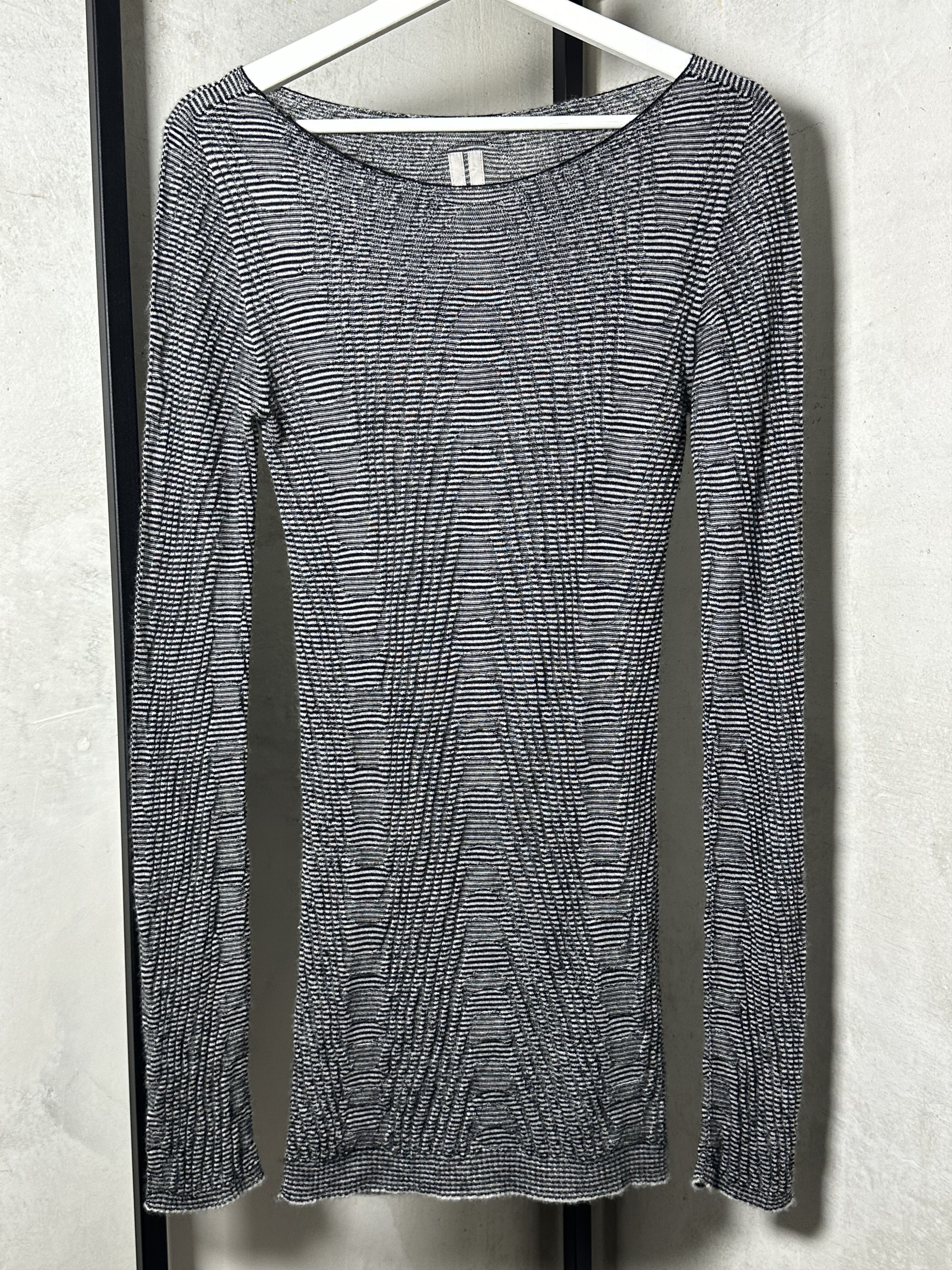 Rick Owens Rick Owens Viscious Knit Cashmere Longsleeve Top Size US S / EU 44-46 / 1 - 5 Thumbnail
