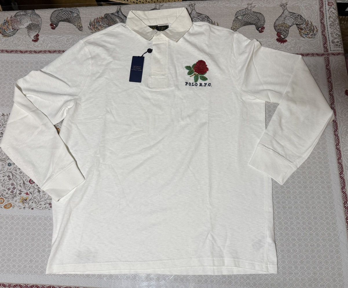 Polo Ralph Lauren Polo Ralph Lauren Classic Fit Jersey Graphic Rose Rugby XL Size US XL / EU 56 / 4 - 2 Thumbnail