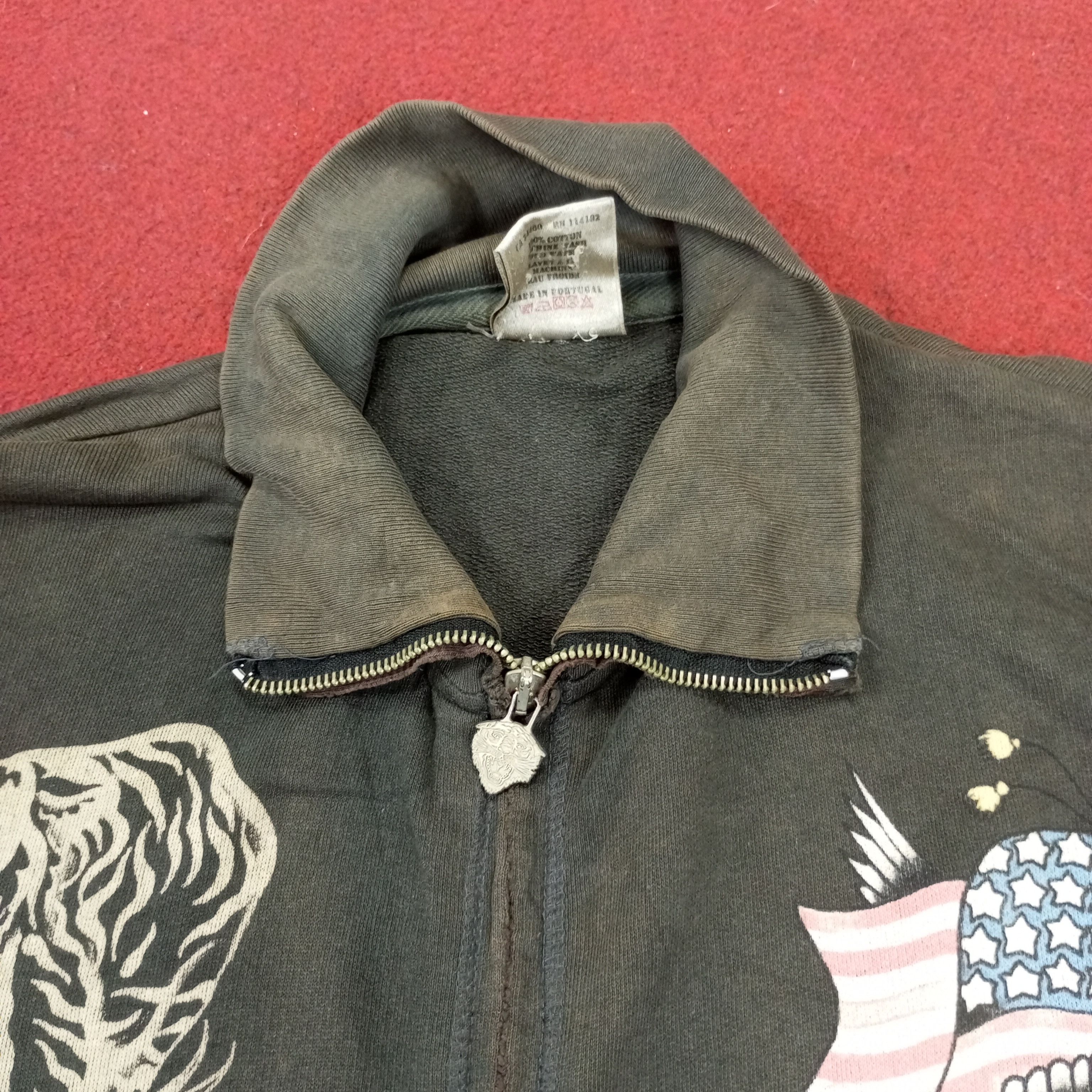 Christian Audigier × Ed Hardy × Vintage Ed Hardy Fashion Rock Punk Skulls Style Sweater Size US M / EU 48-50 / 2 - 12 Thumbnail