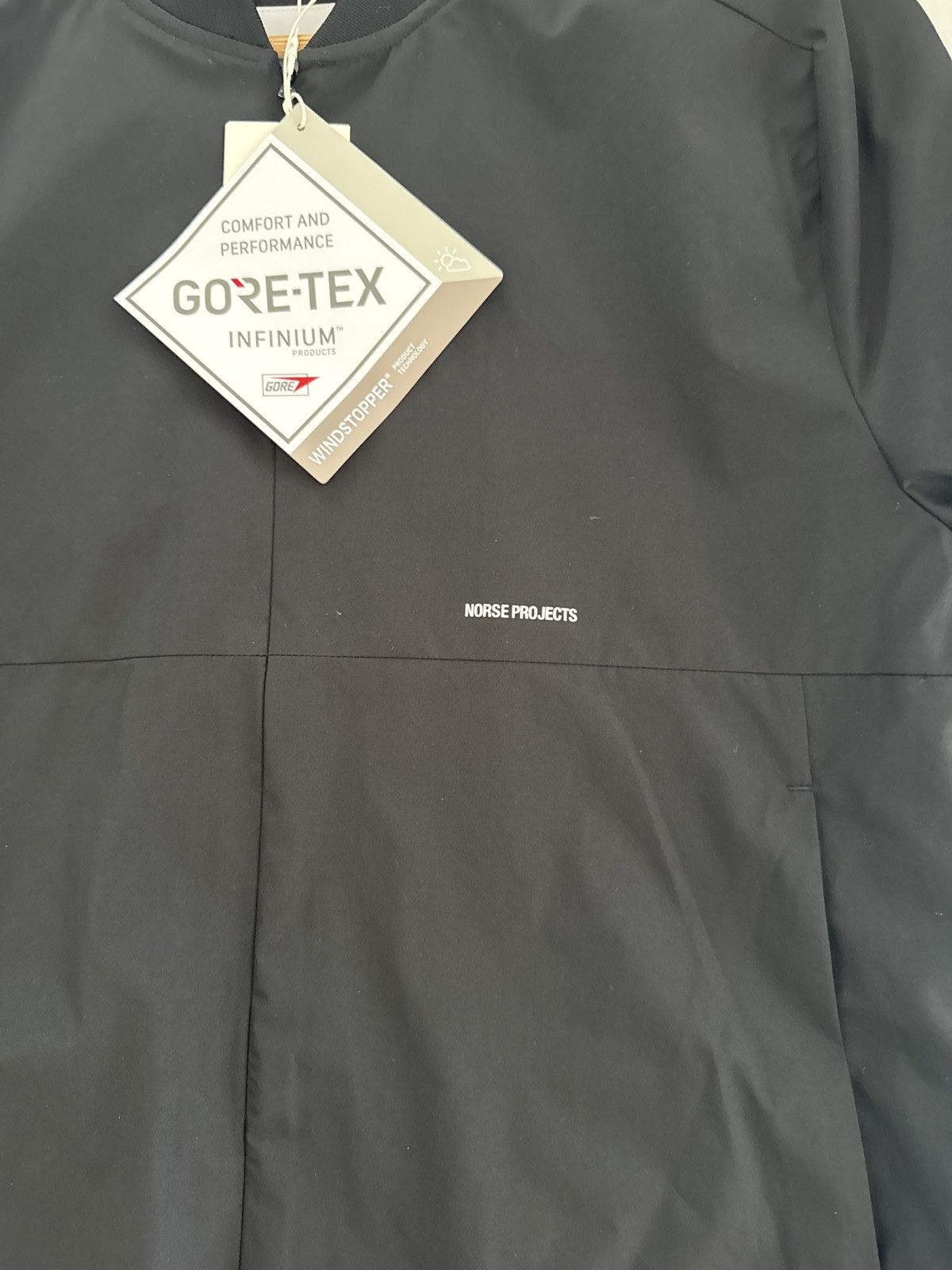Norse Projects Ryan Gore-Tex Infinium Bomber Jacket Size US L / EU 52-54 / 3 - 3 Thumbnail