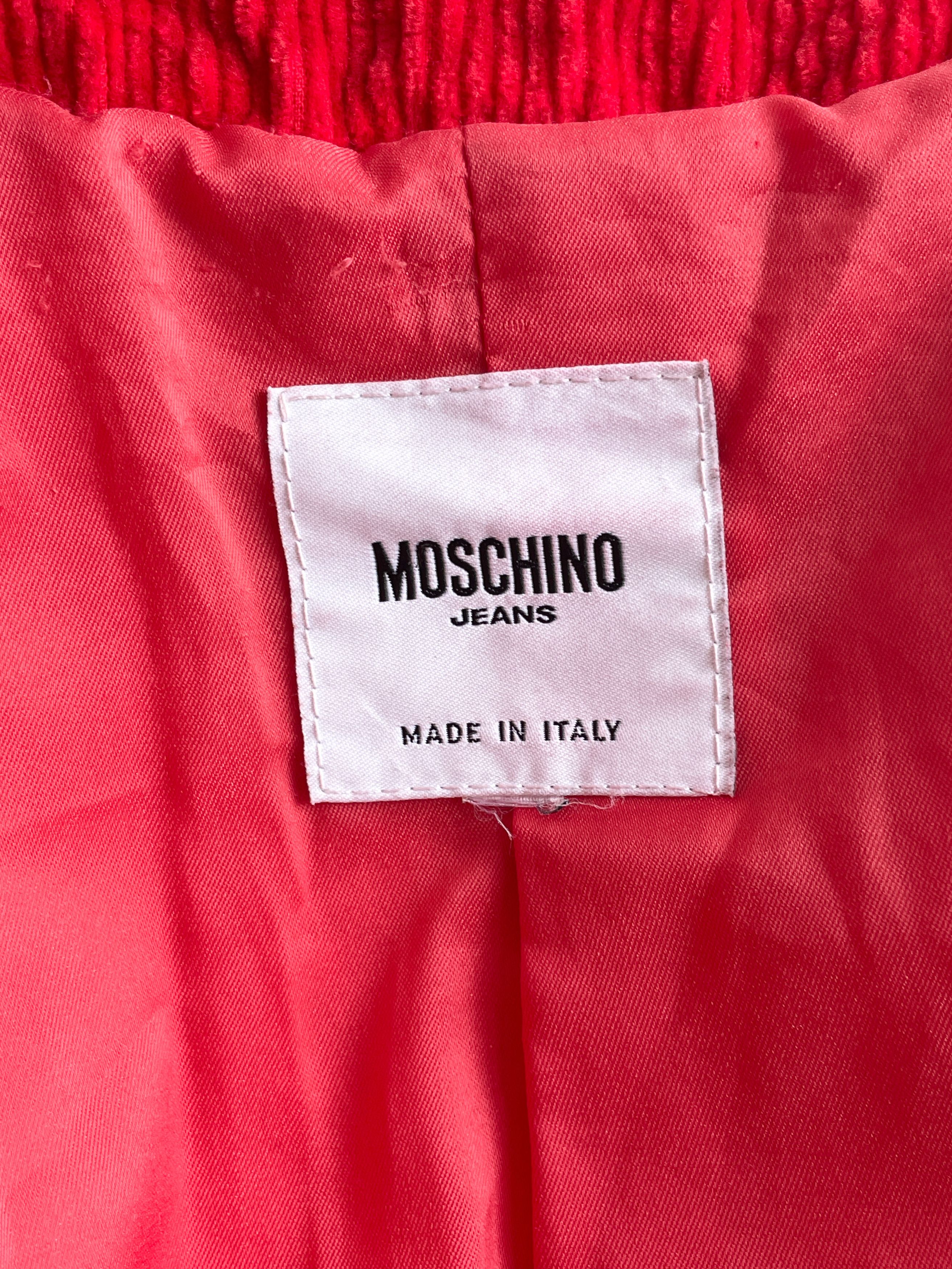 Moschino red velvet coat Size M / US 6-8 / IT 42-44 - 9 Thumbnail