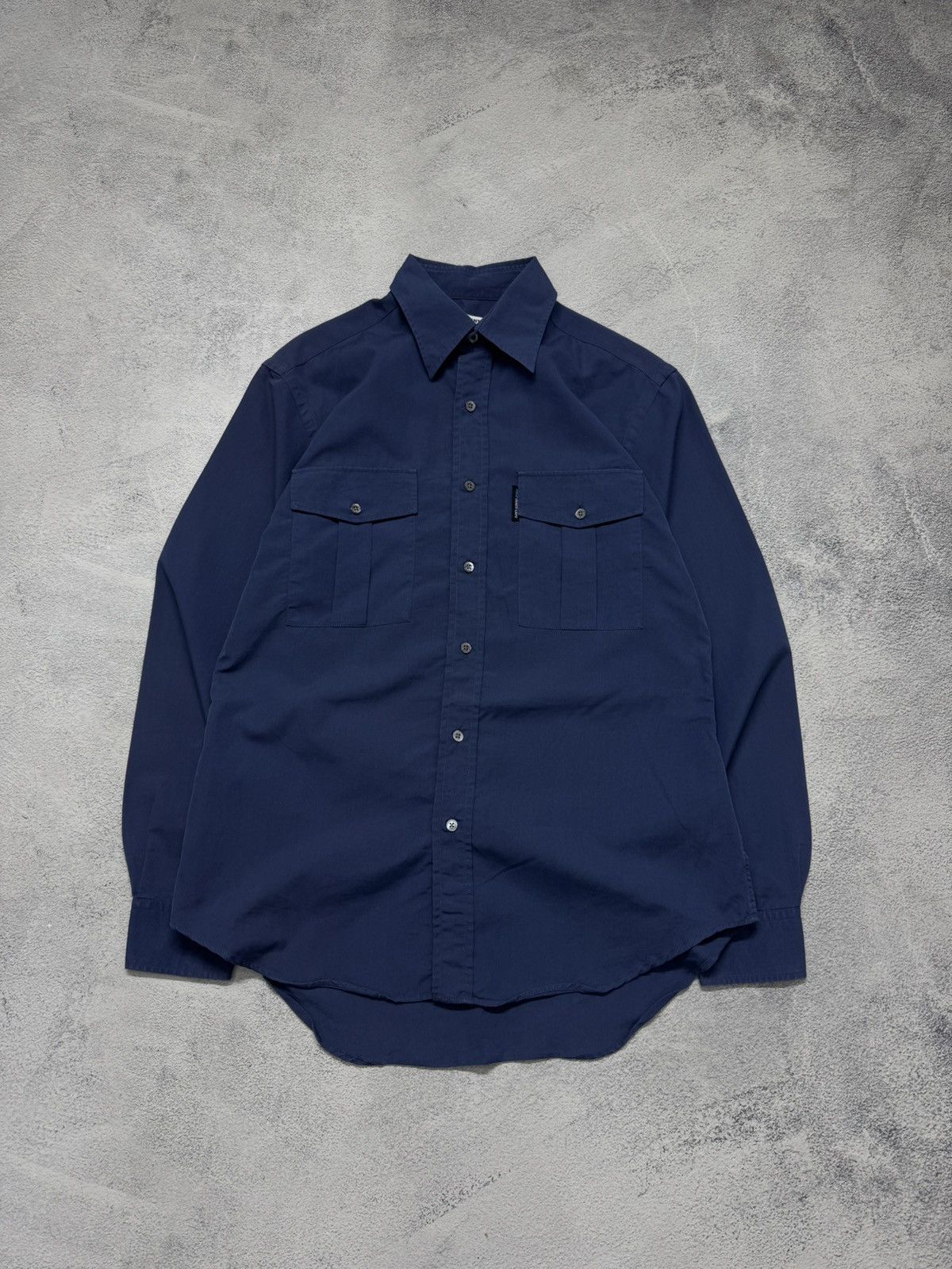 Saint Laurent Paris Vintage Y2k Yves Saint Laurent YSL Oxford Shirt 00’s Size US M / EU 48-50 / 2 - 3 Thumbnail