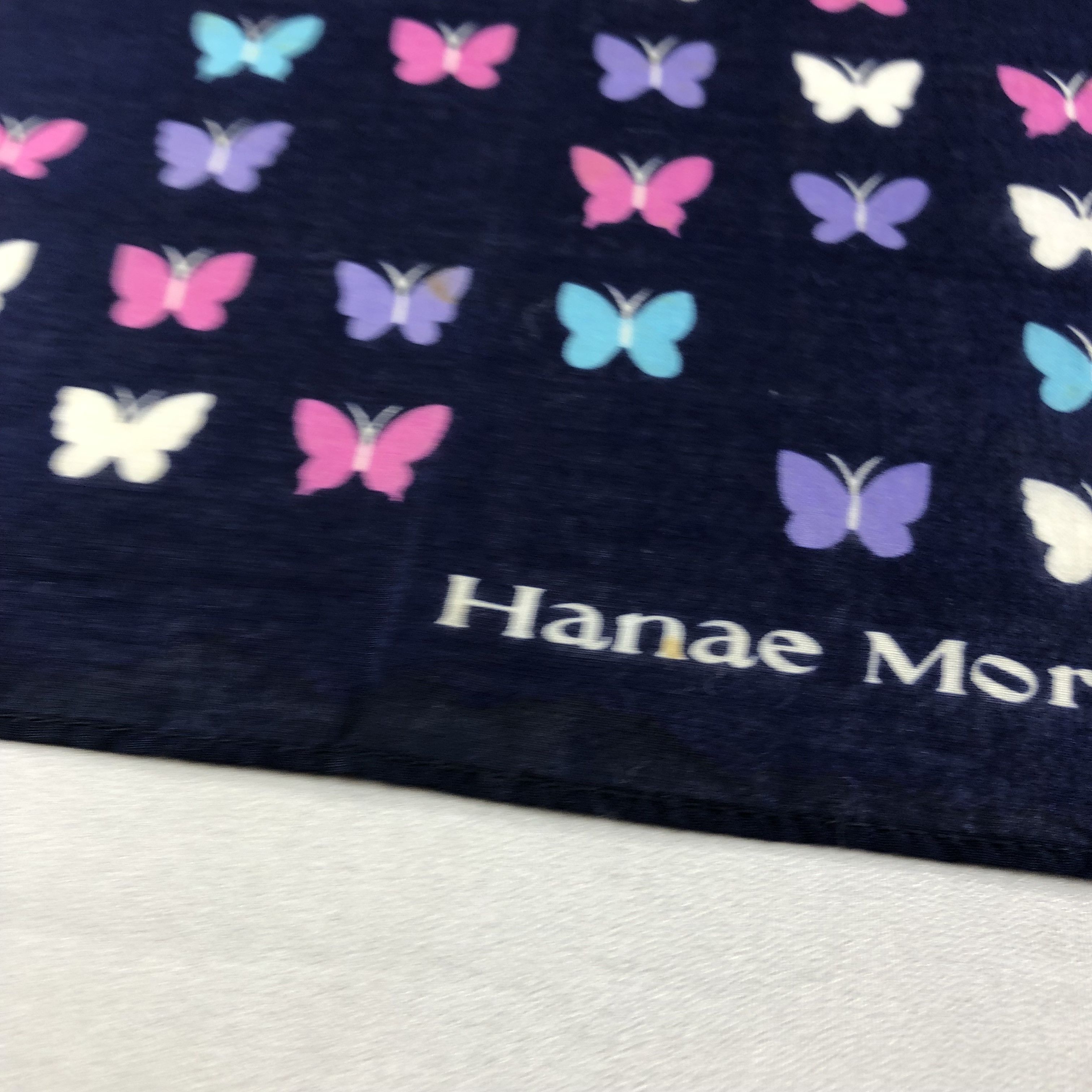 Hanae Mori Hanae Mori Handkerchief Neckerchief Bandana H1874 Size ONE SIZE - 4 Thumbnail