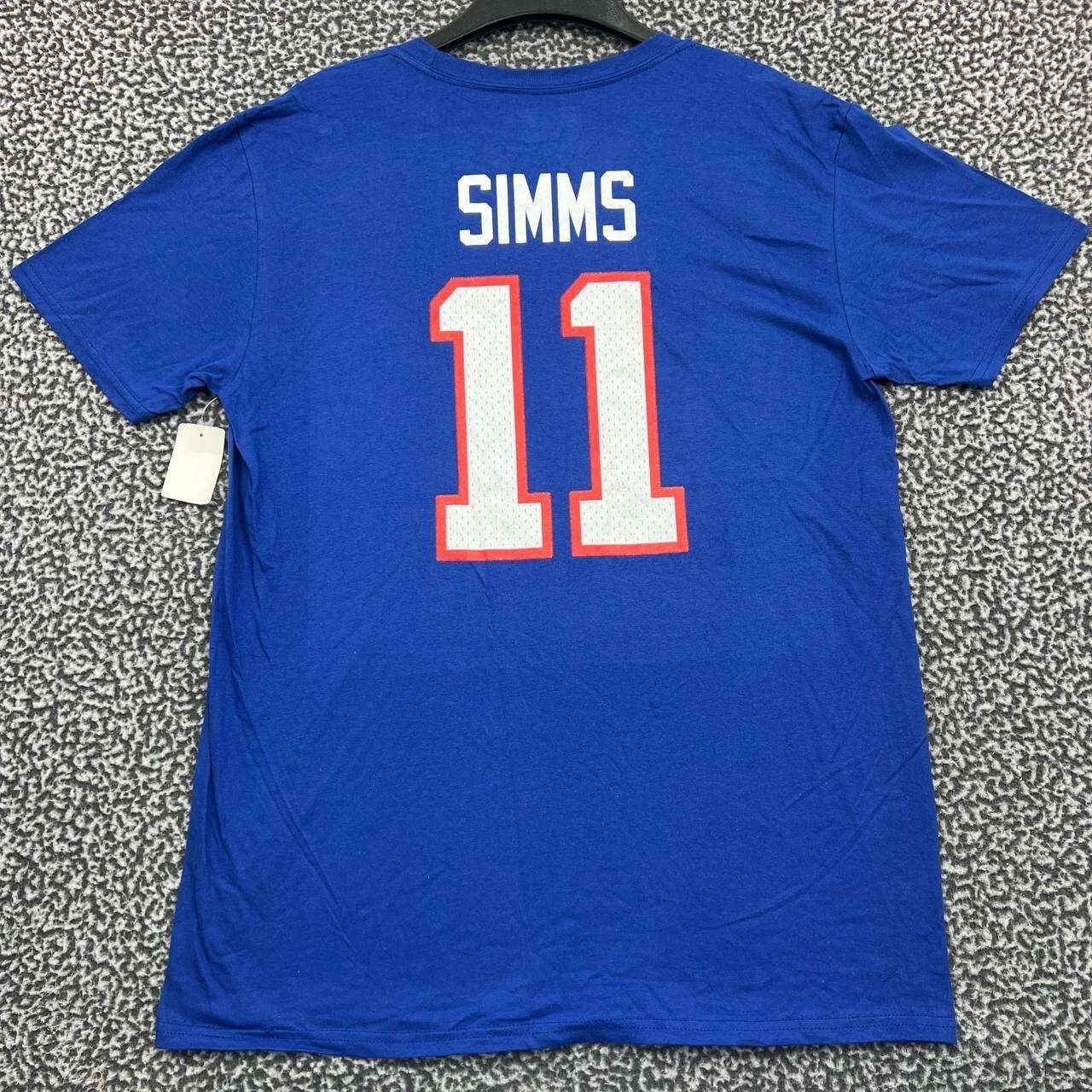 Other New York Giants Simms #11 Shirt Men Short Sleeve Crew Neck L Size US L / EU 52-54 / 3 - 1 Thumbnail